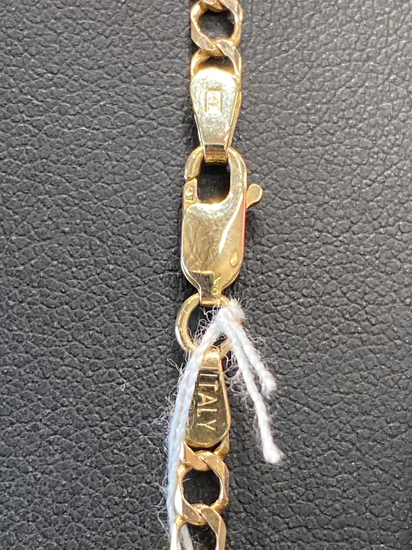 14k Yellow Gold Curb Link Chain