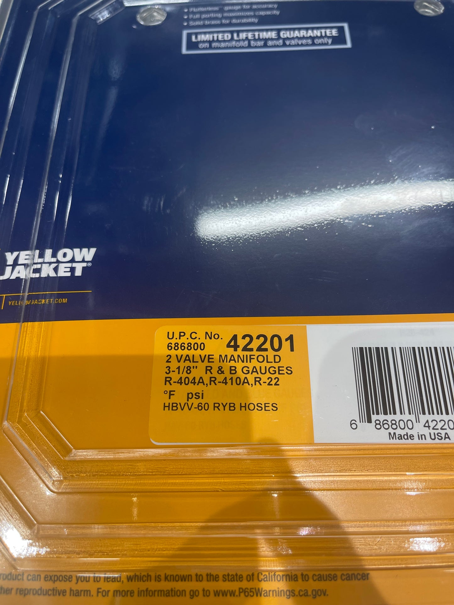 Yellow Jacket Charging Manifold (150128) MMP