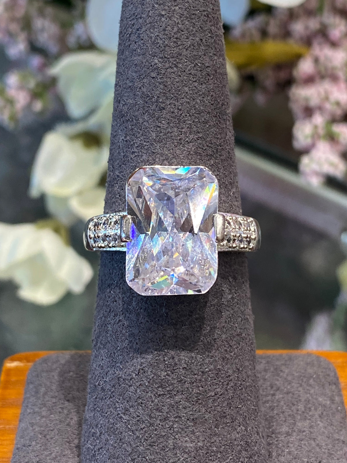 925 Silver Cubic Zirconia Ring