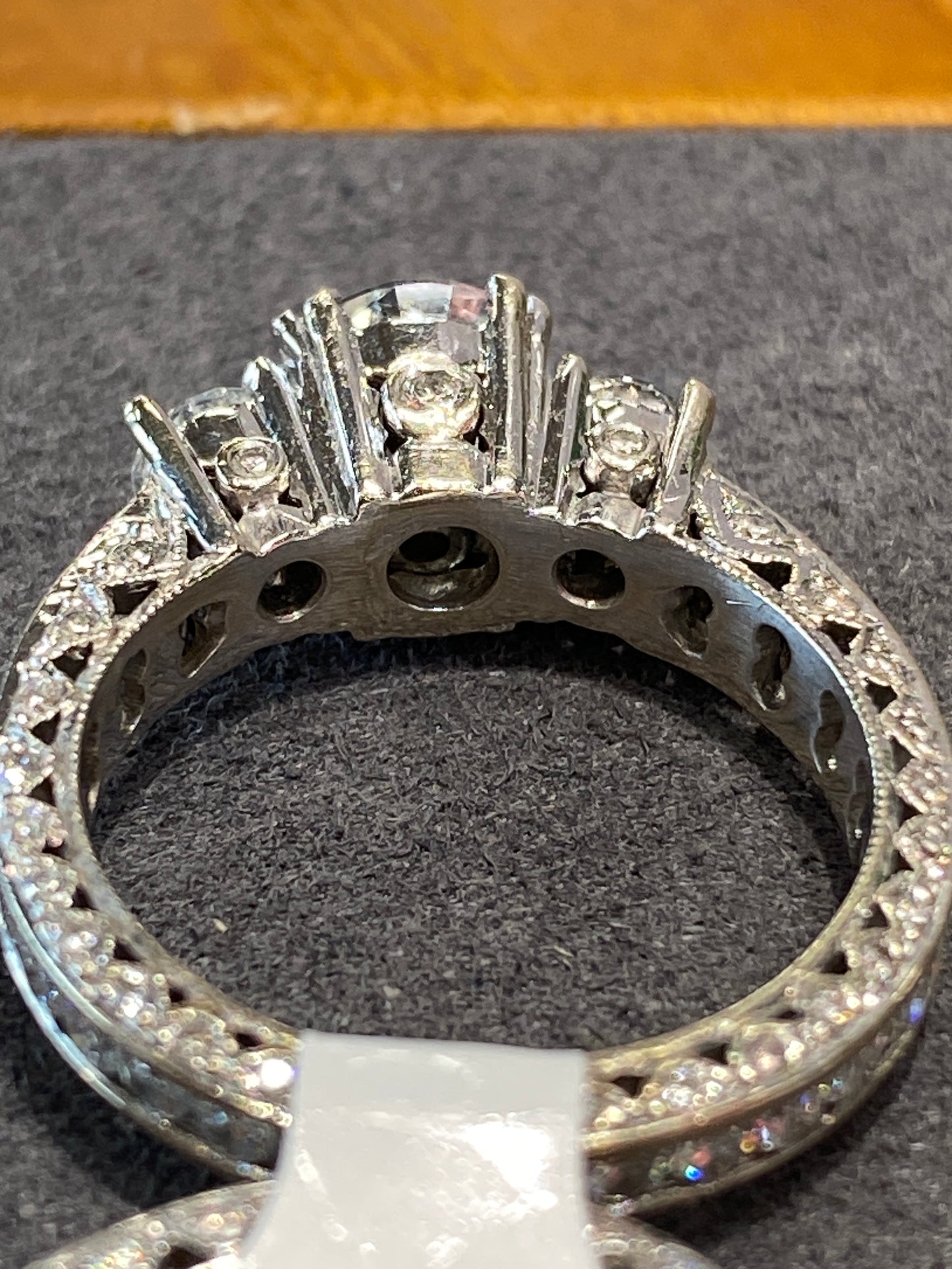 14k White Gold Diamond Wedding Set