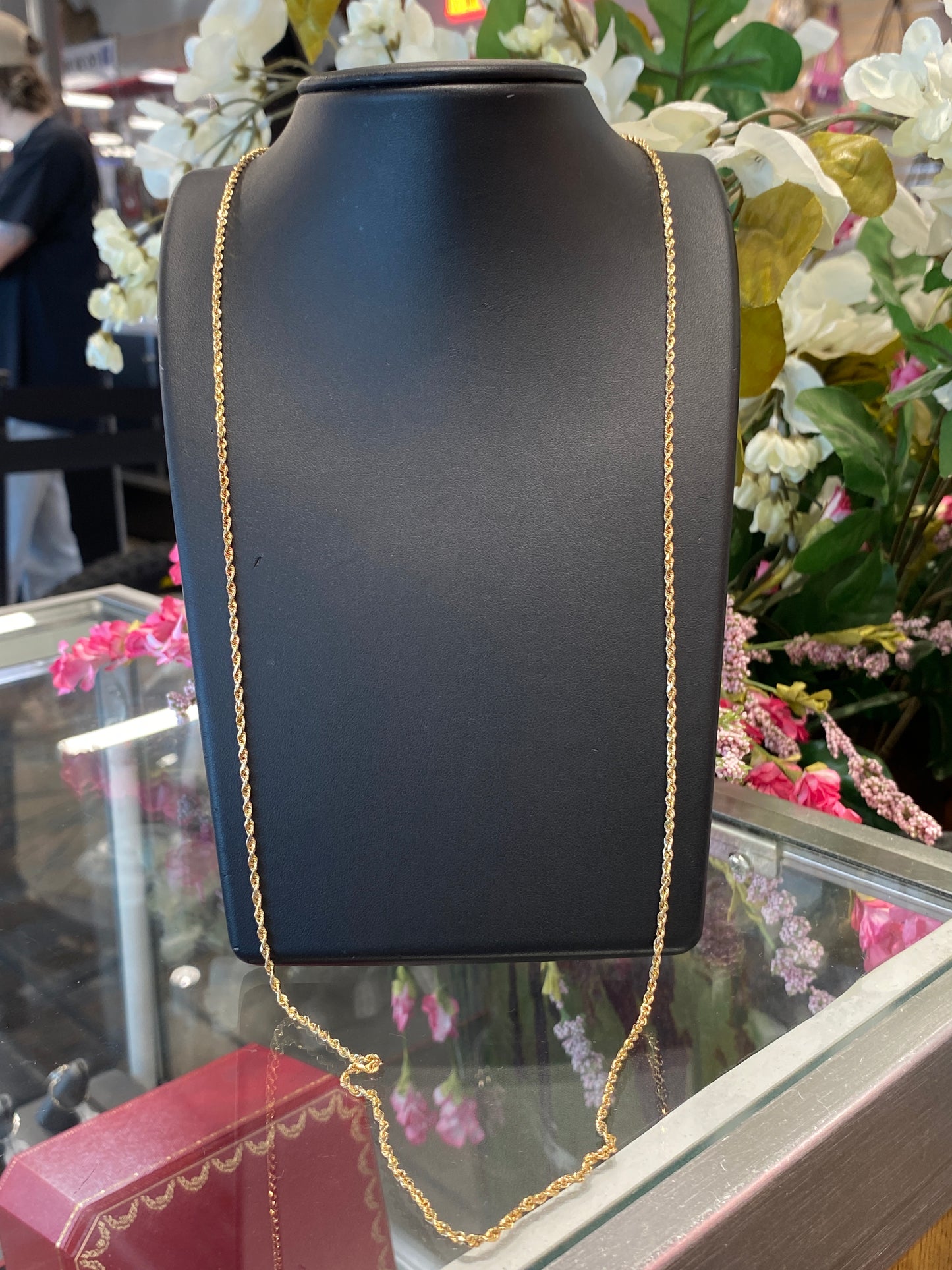 14k Yellow Gold Rope Chain