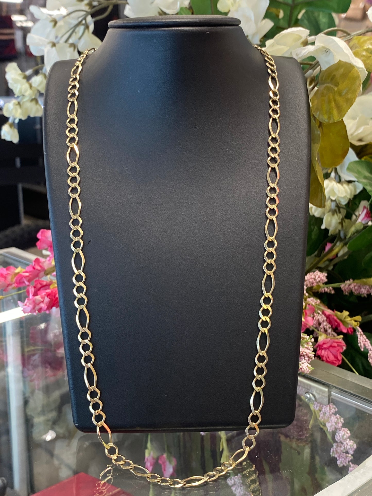 10k Yellow Gold Fígaro Chain