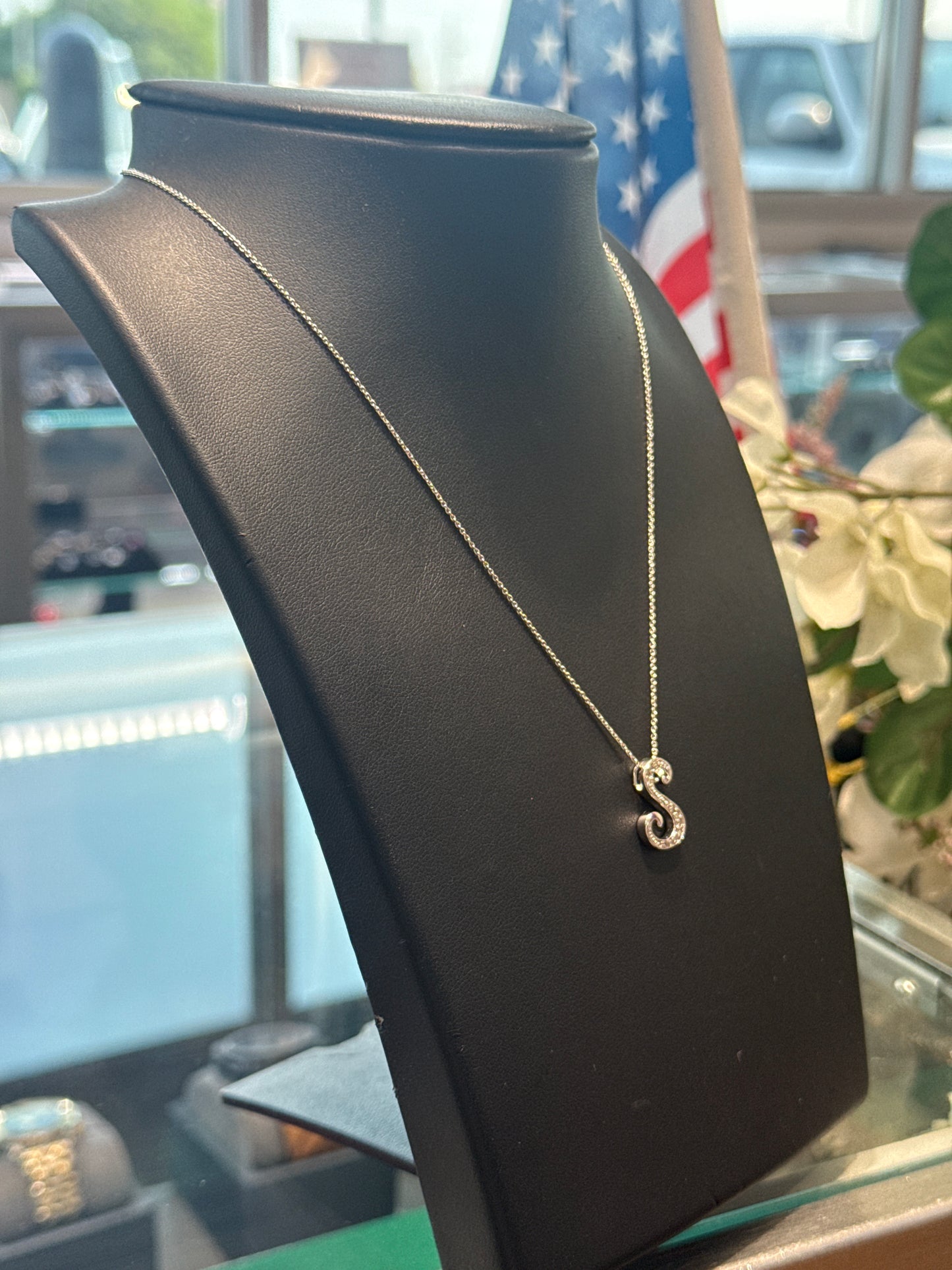 White gold chain