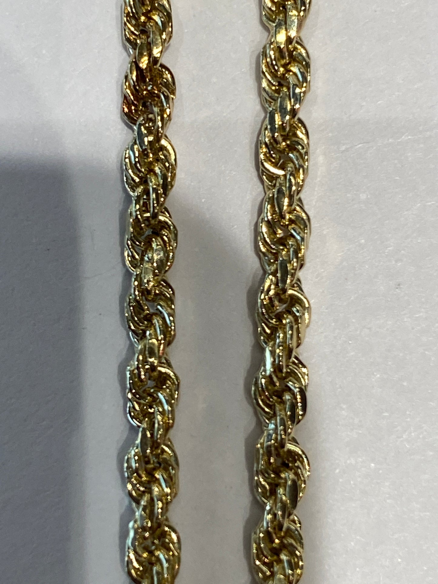 14k Yellow Gold Rope Chain