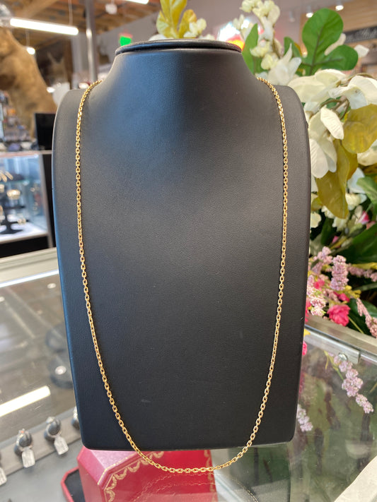 14k Yellow Gold Link Chain