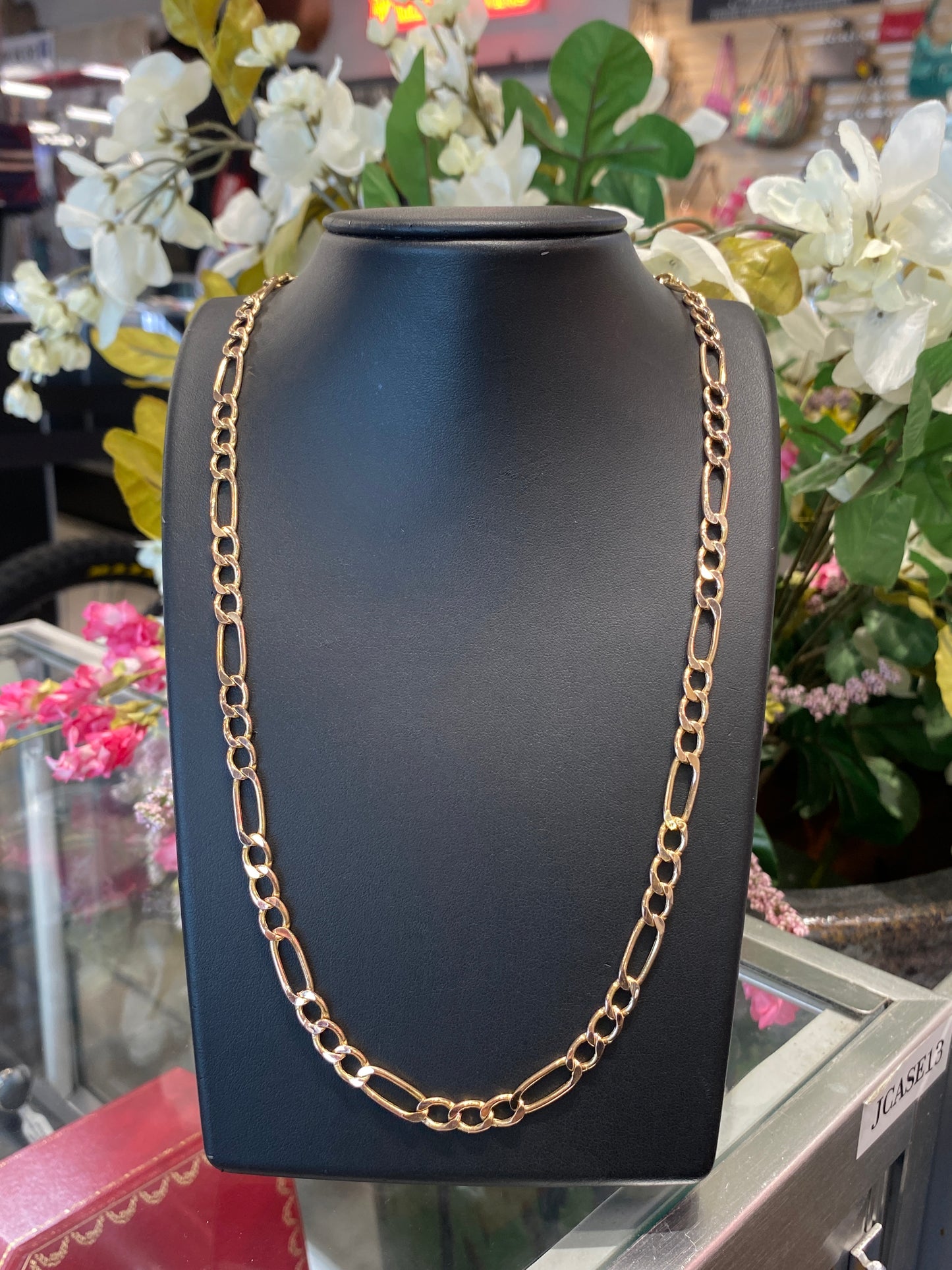 10k Yellow Gold Fígaro Chain