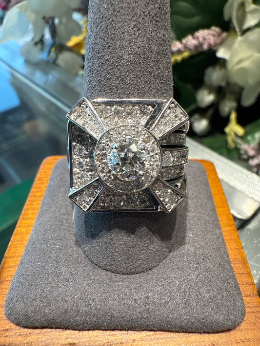 White Gold Ring