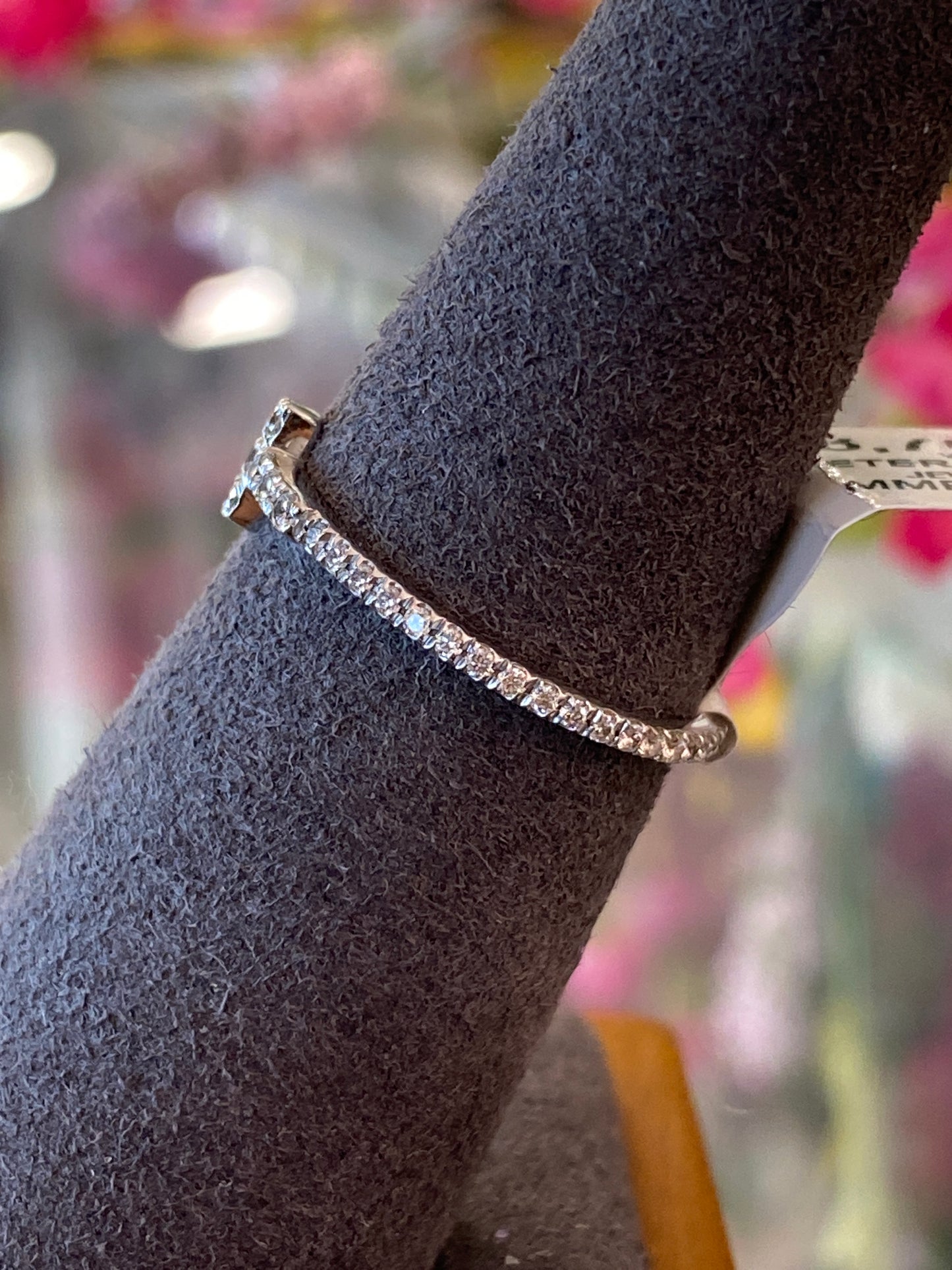 18k White Gold Diamond Tiffany & Co Ring