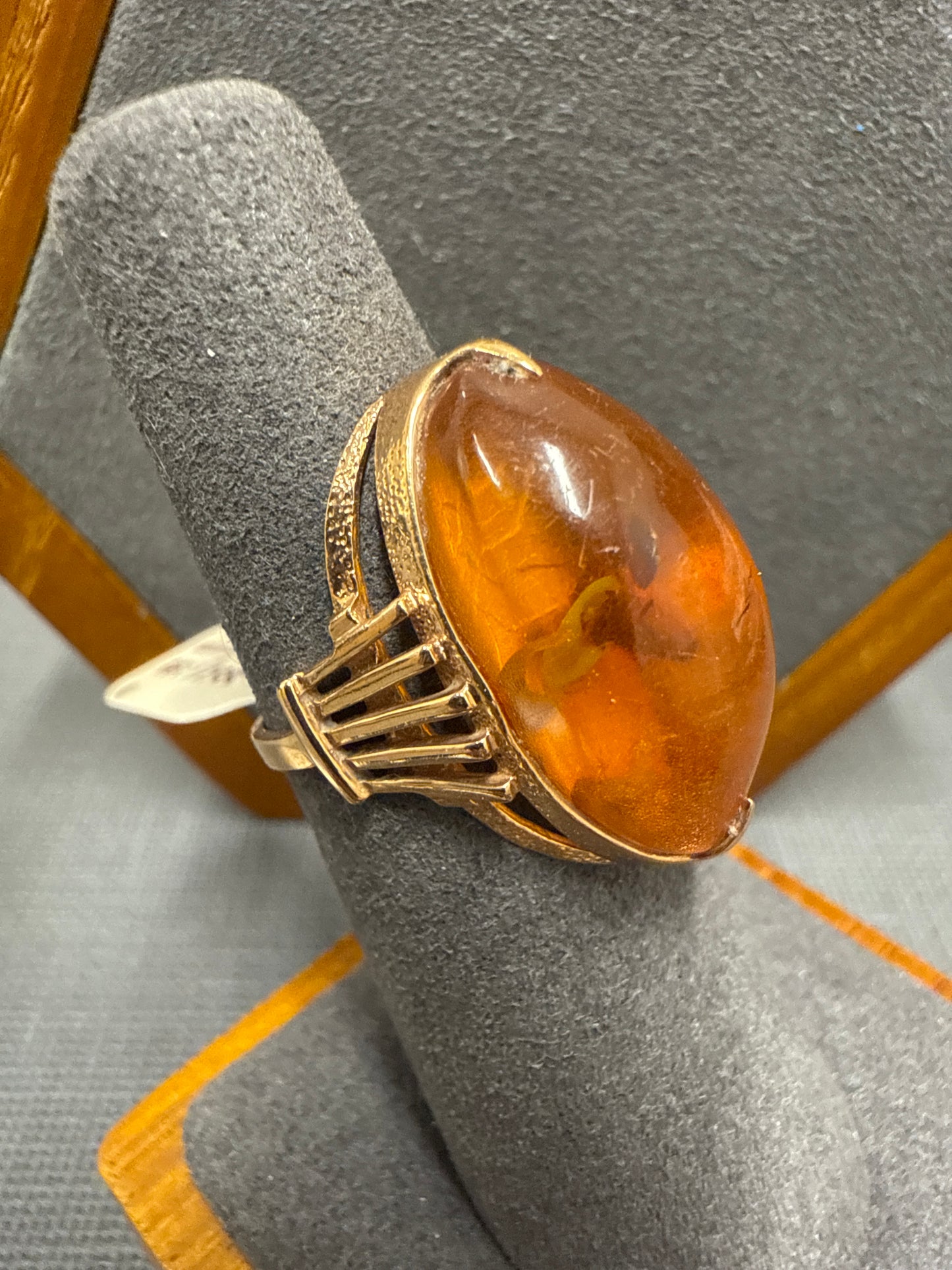 Rose gold ring