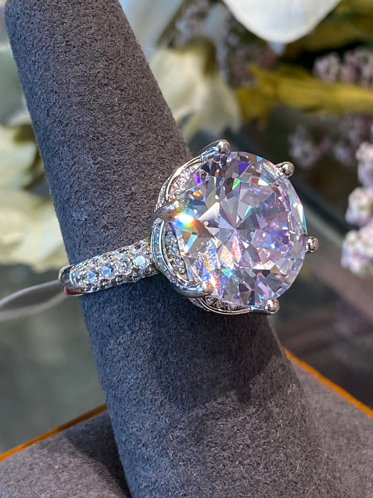 925 Silver Ring With Cubic Zirconias
