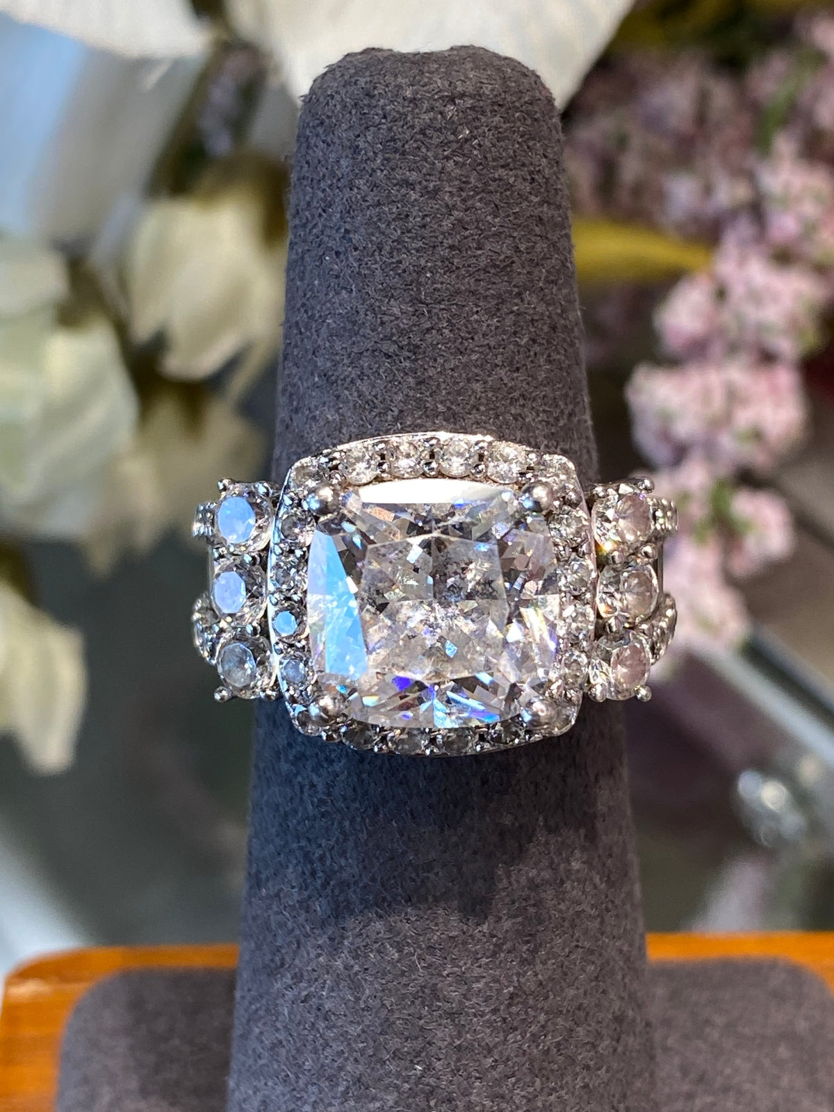 925 Silver Cubic Zirconia Ring