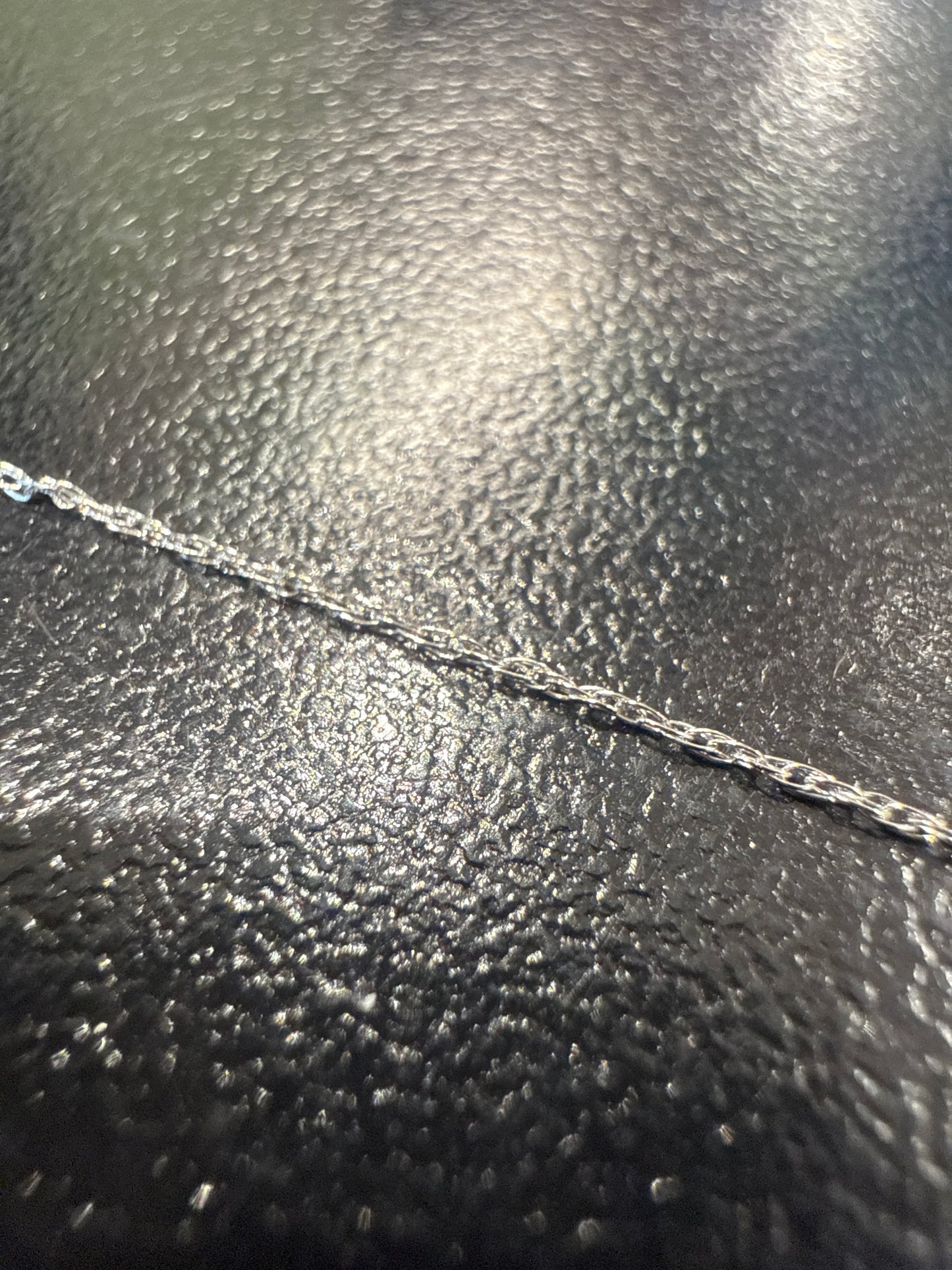 White gold chain