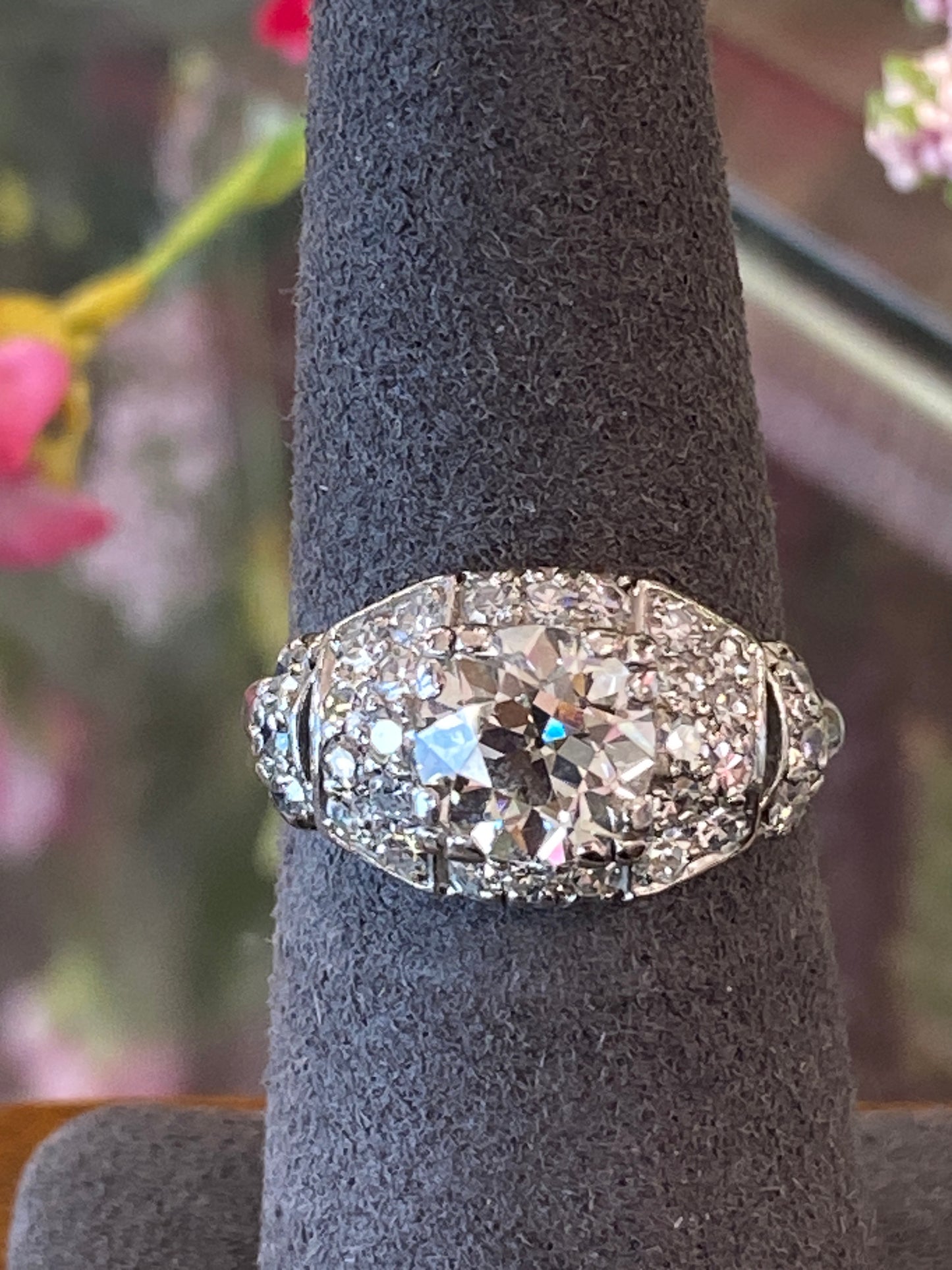Platinum Diamond Ring