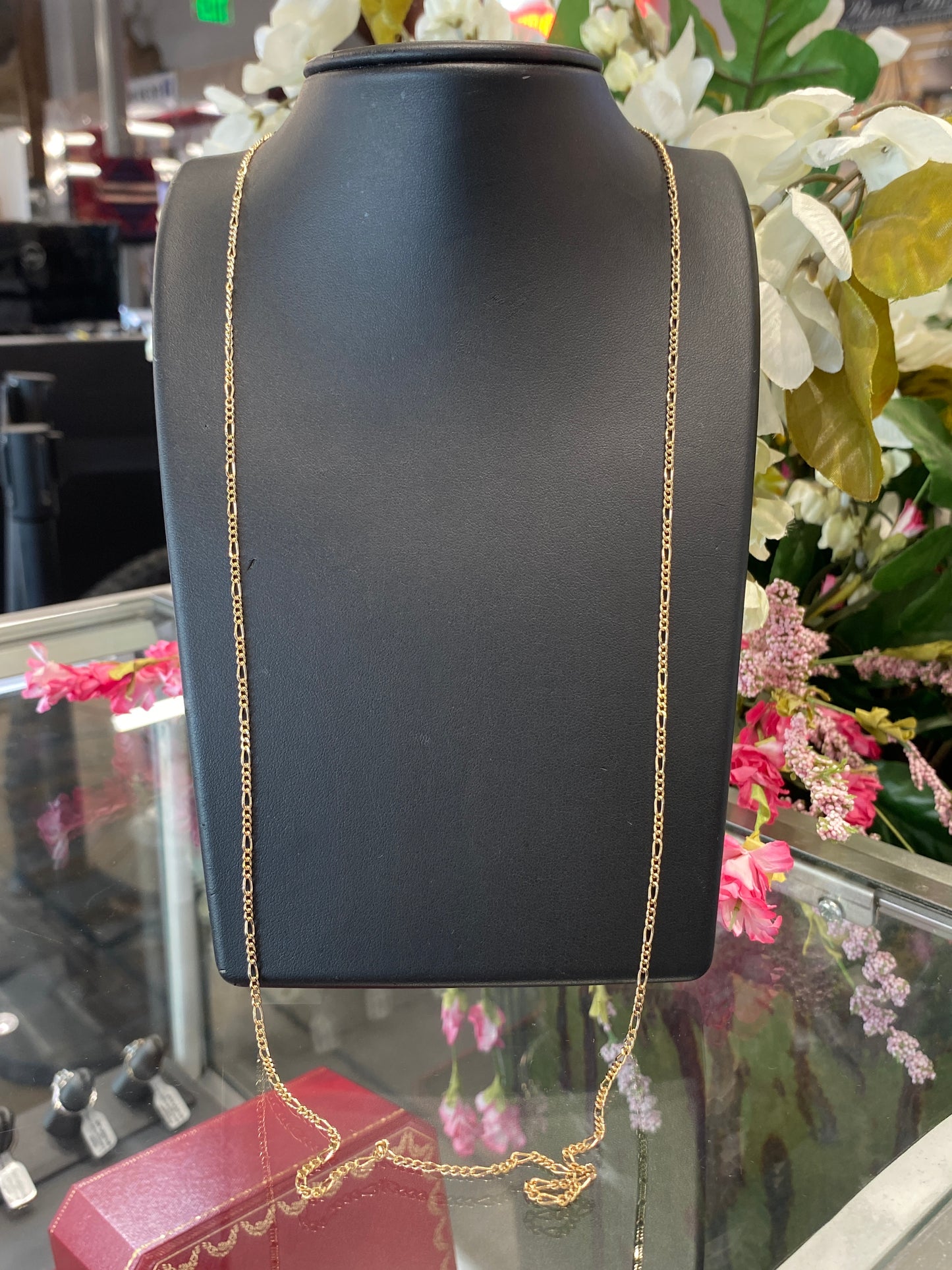 14k Yellow Gold Fígaro Chain