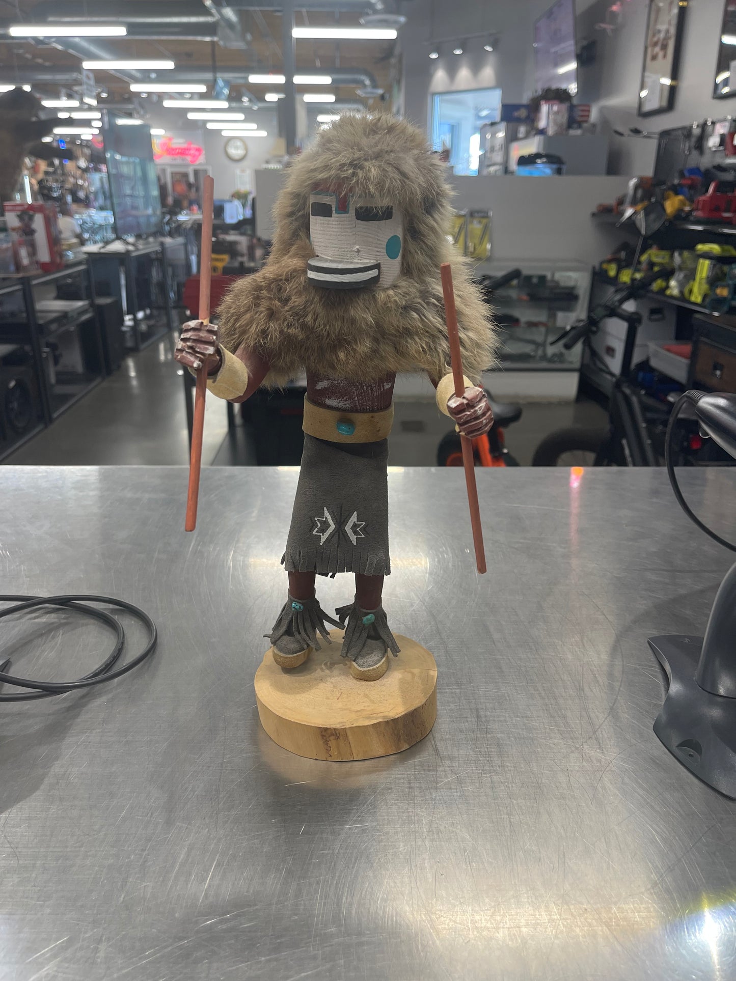 Vintage Signed Deer Kachina (150010) MMP