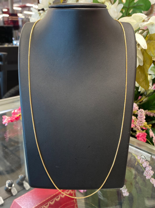 14k Yellow Gold Fashion Chain