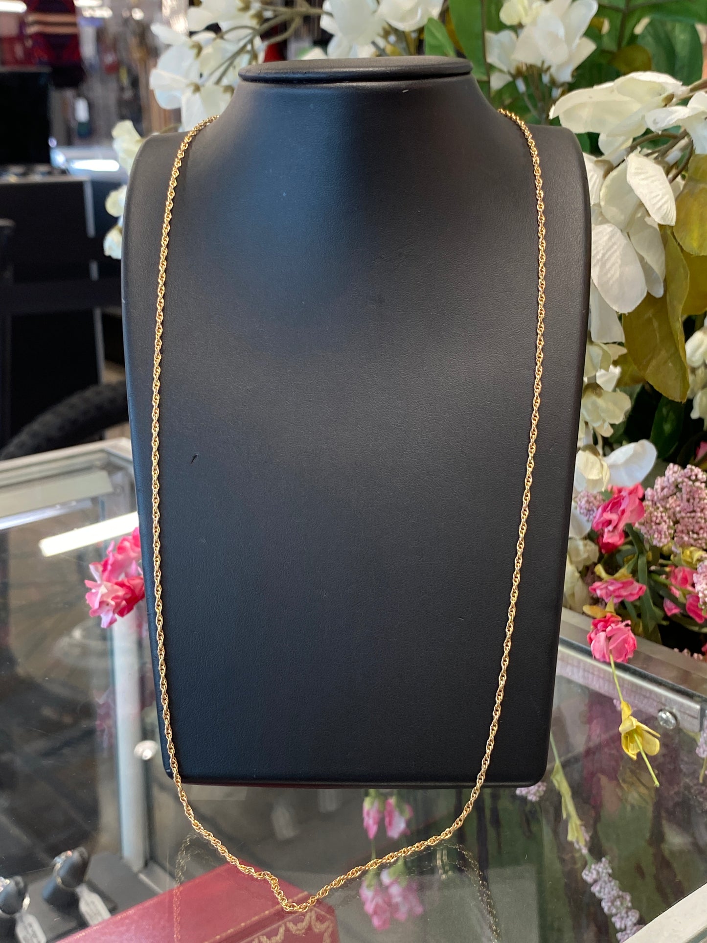 14k Yellow Gold Rope Chain