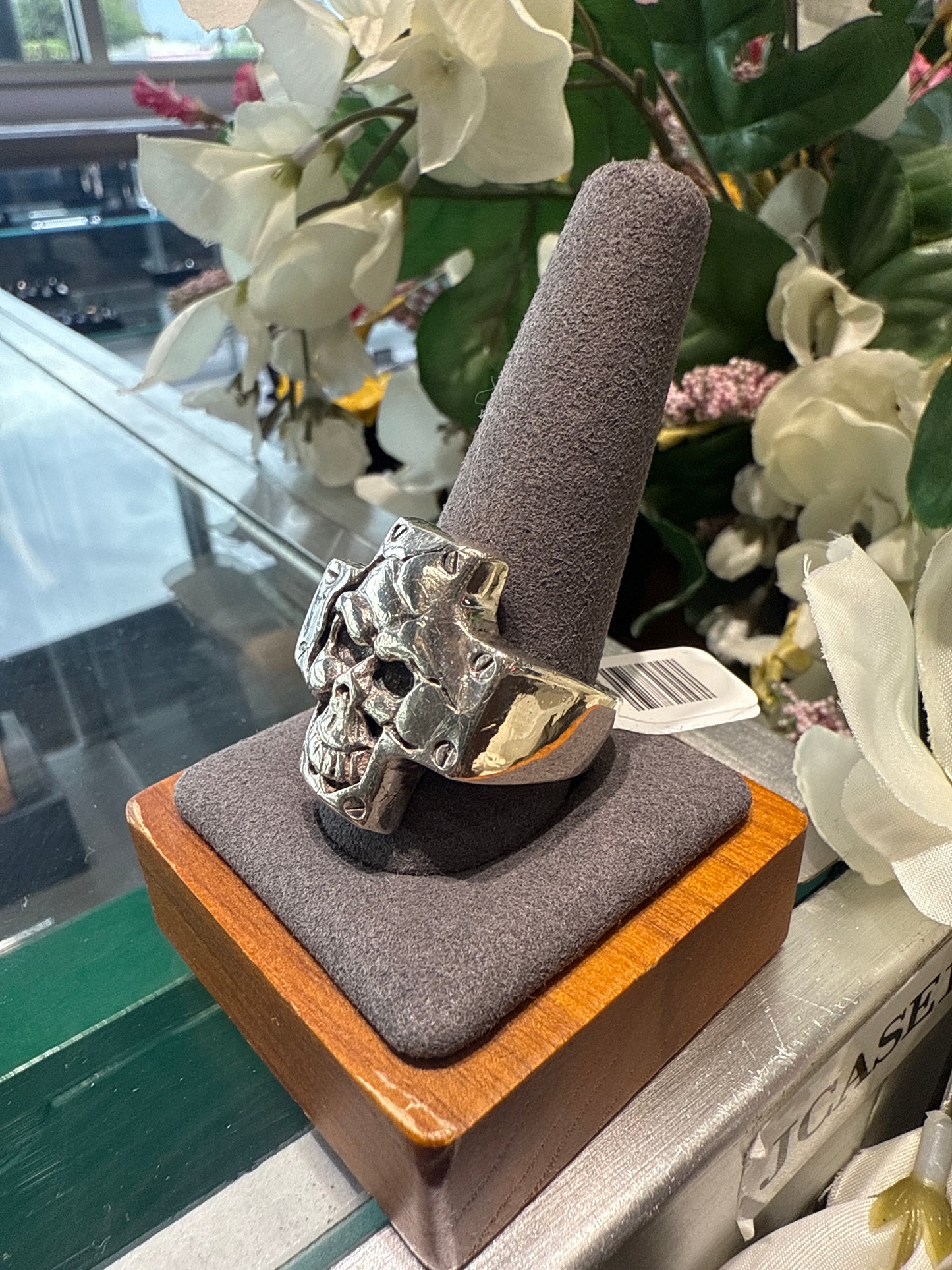 Silver Skull Ring