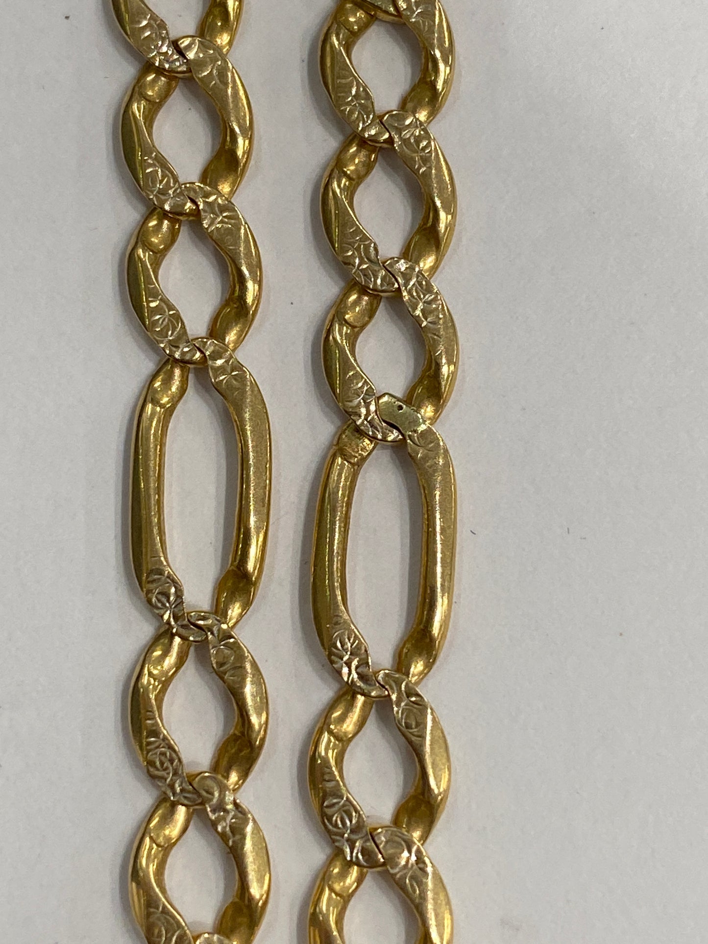 14k Yellow Gold Fígaro Chain