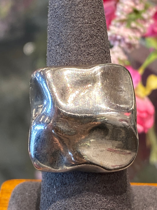 Silver Design Ring