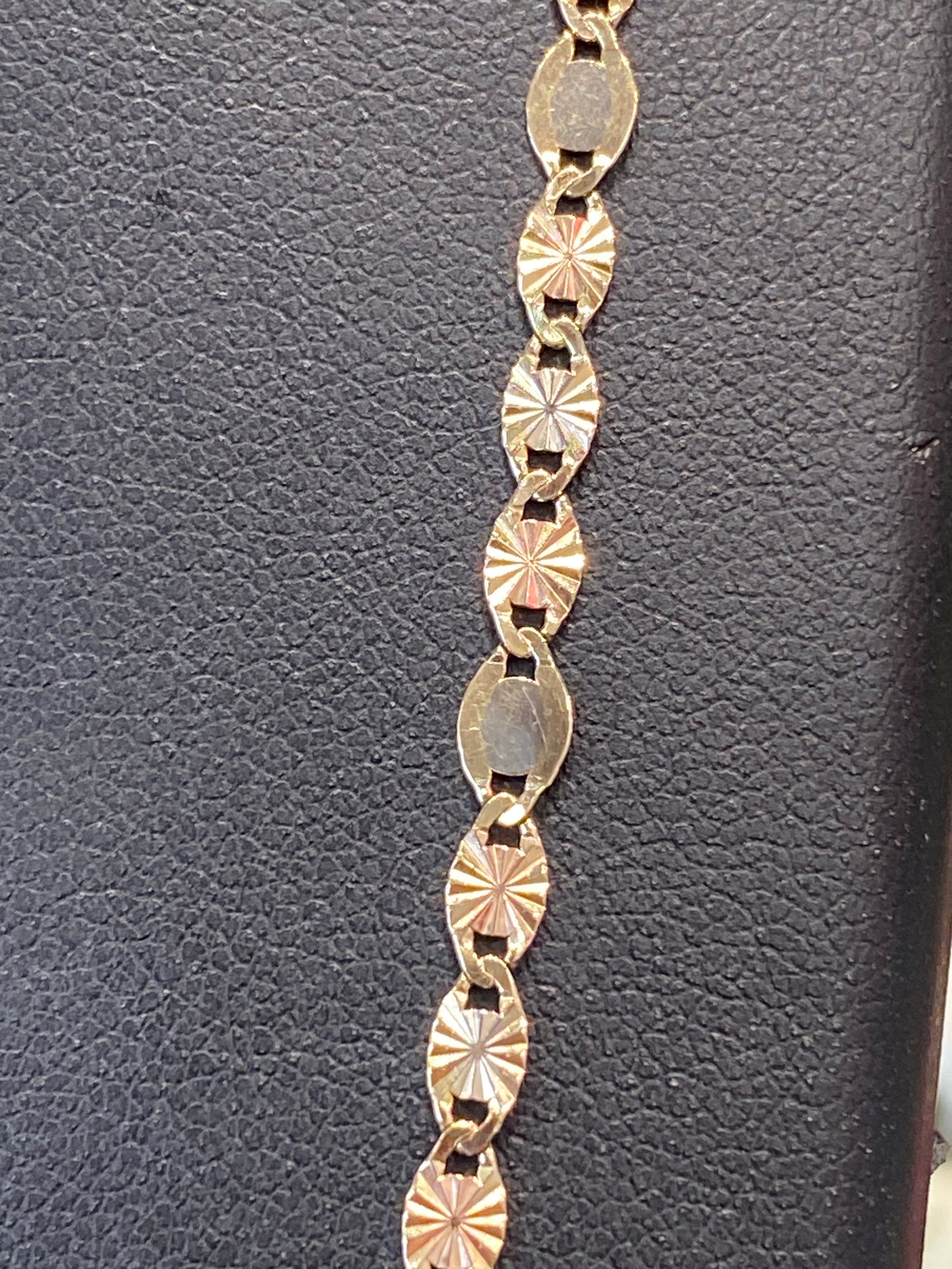 14k Tri Gold Gucci Style Chain