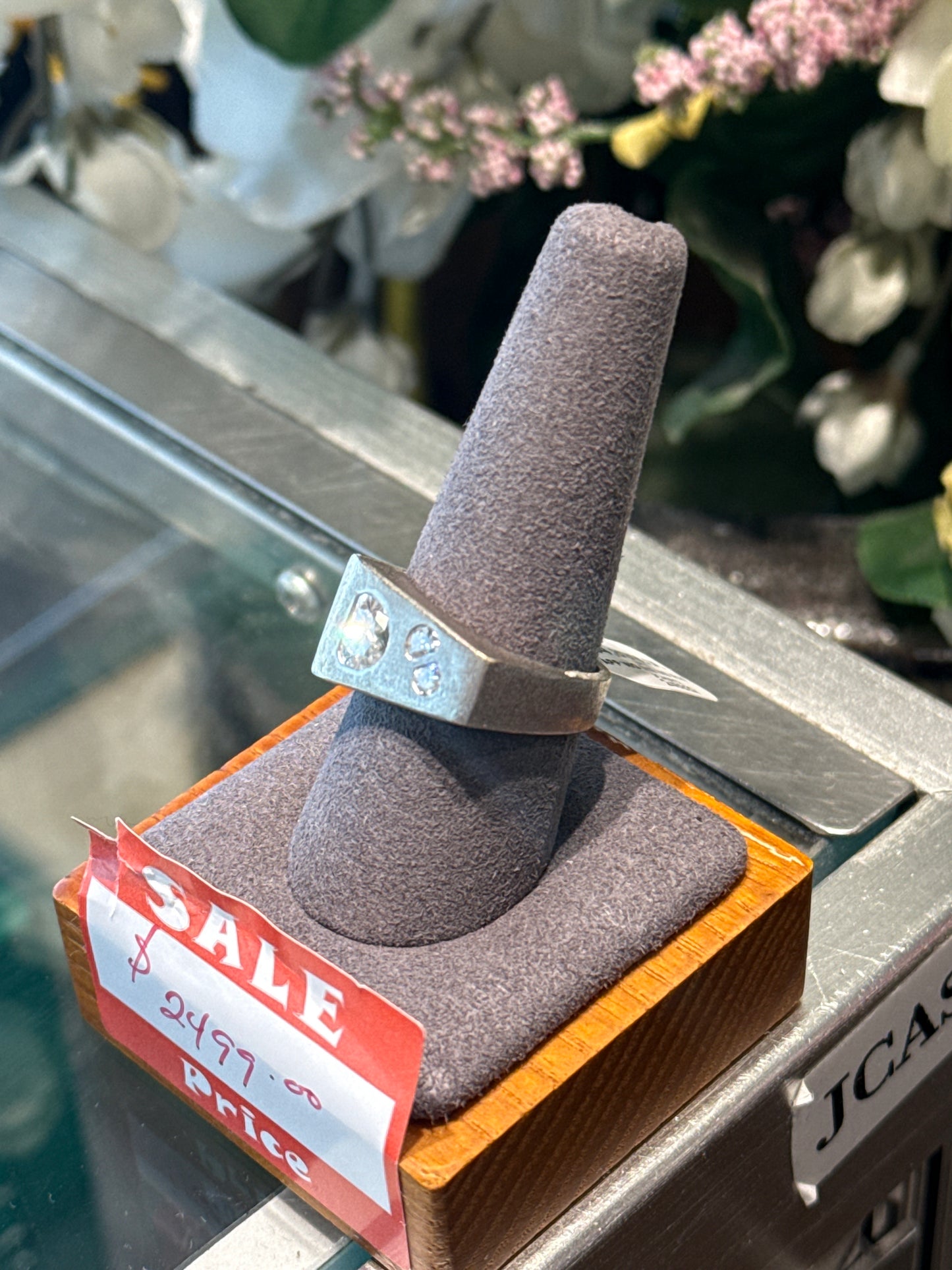 White Gold Ring