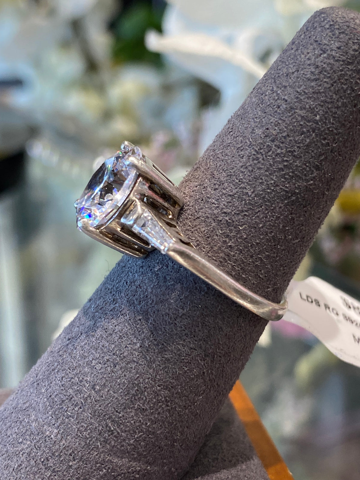 925 Silver Cubic Zirconia Ring