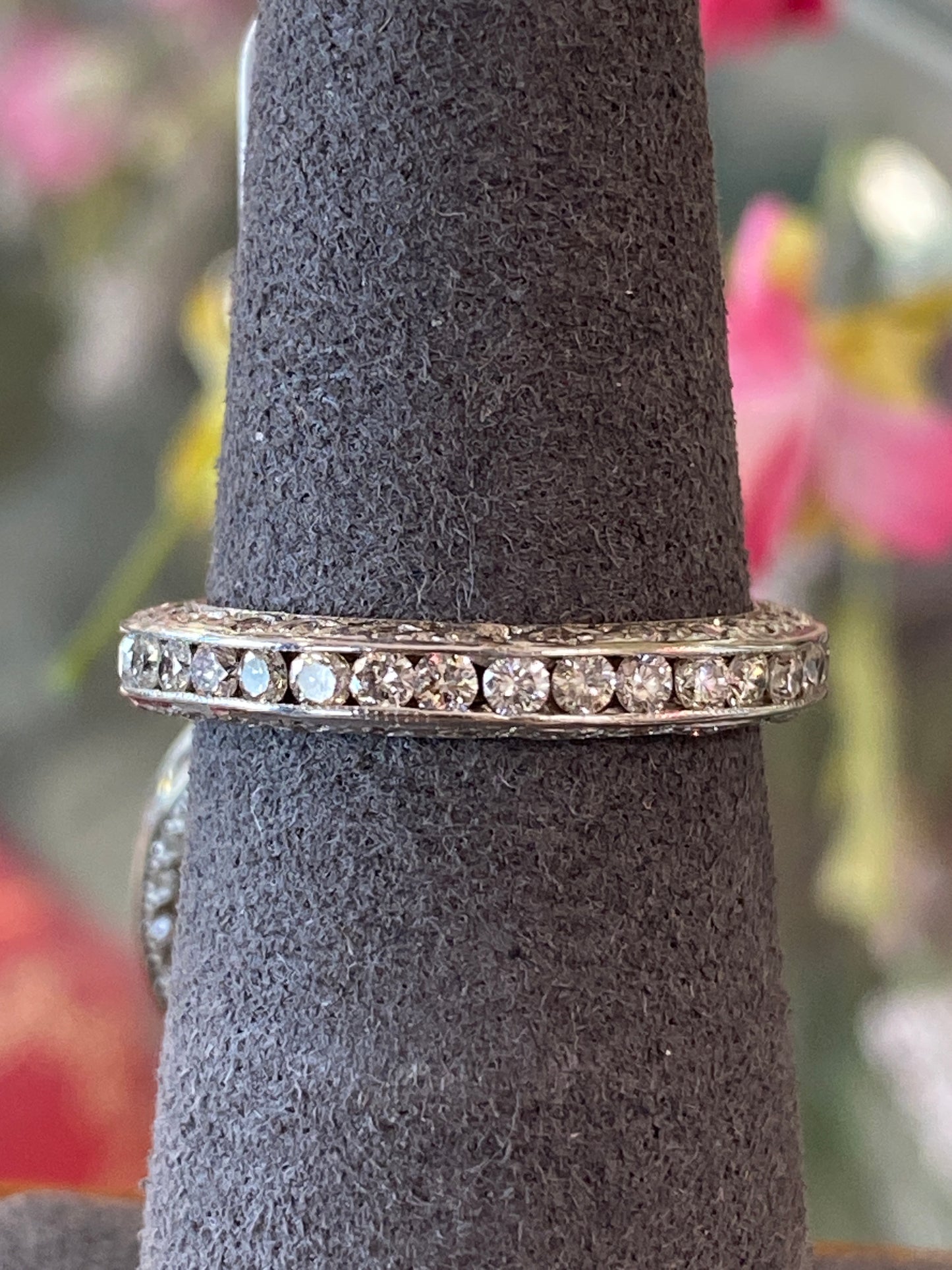 14k White Gold Diamond Wedding Set