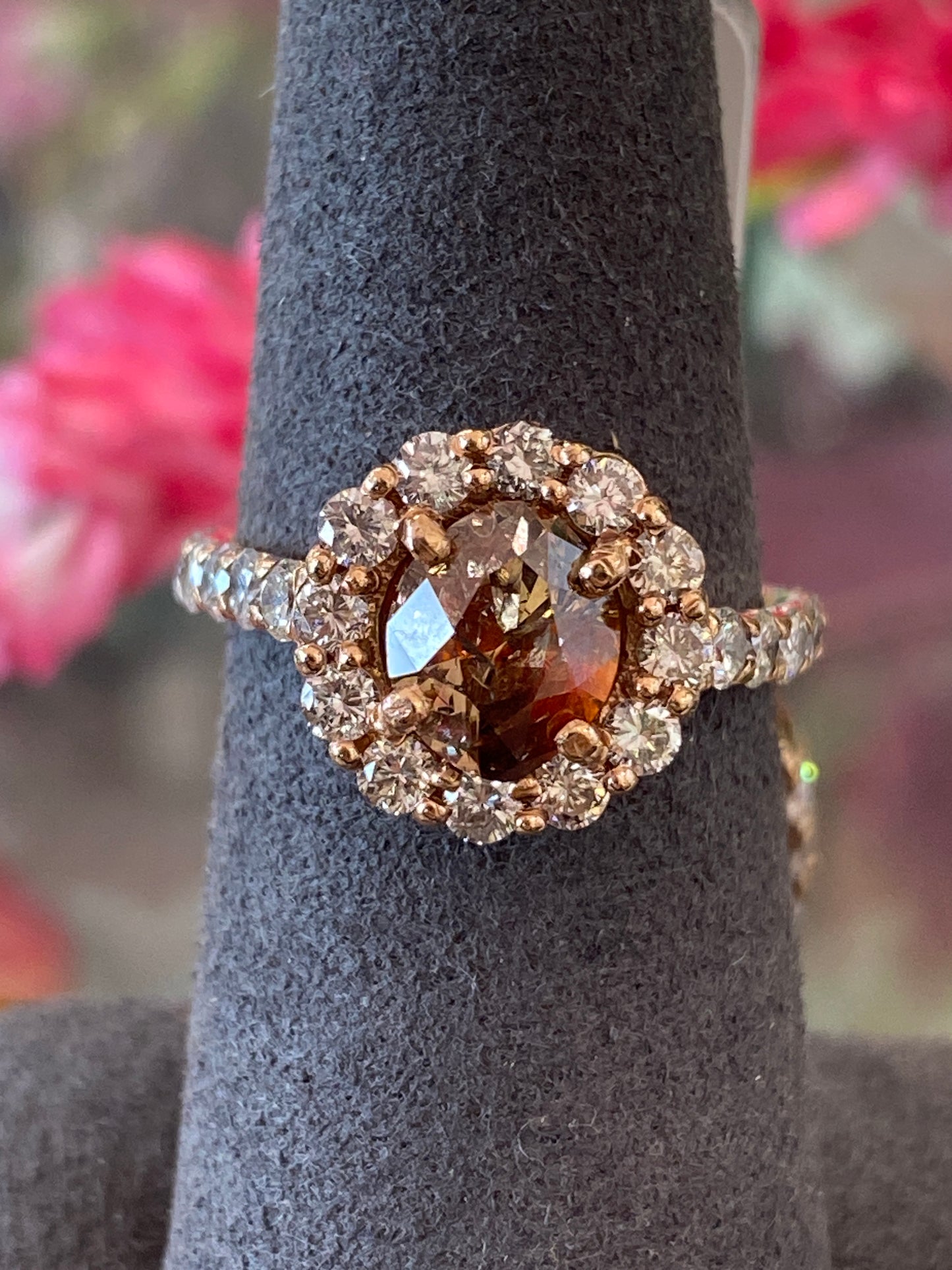 14k Rose Gold Wedding Set