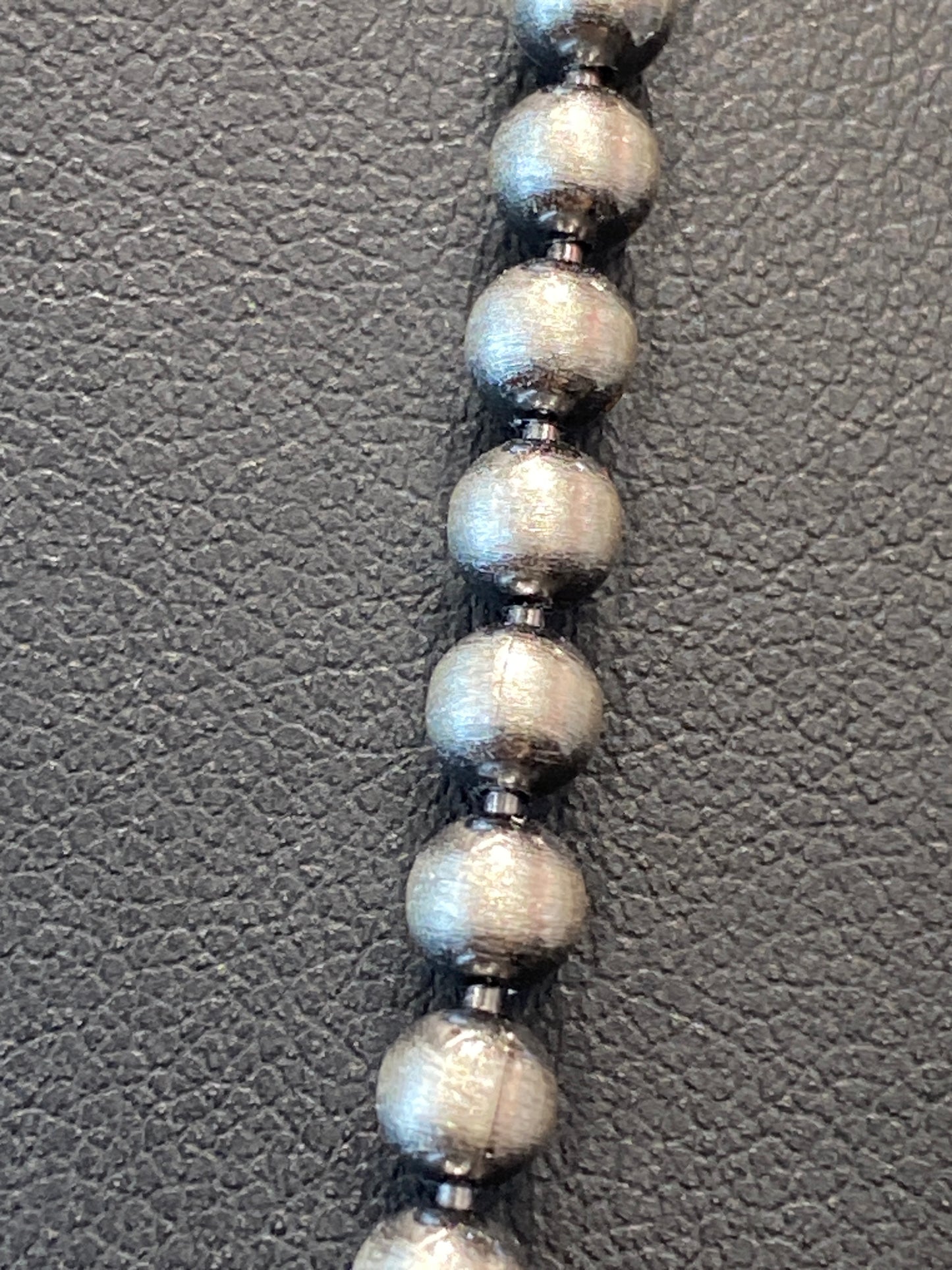 Silver Beaded Chain