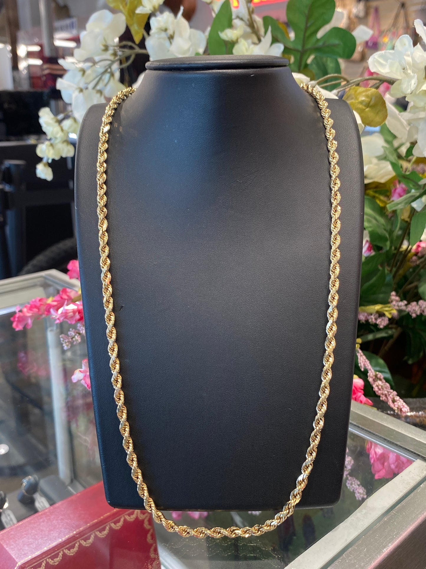 10k Yellow Gold Rope Chain