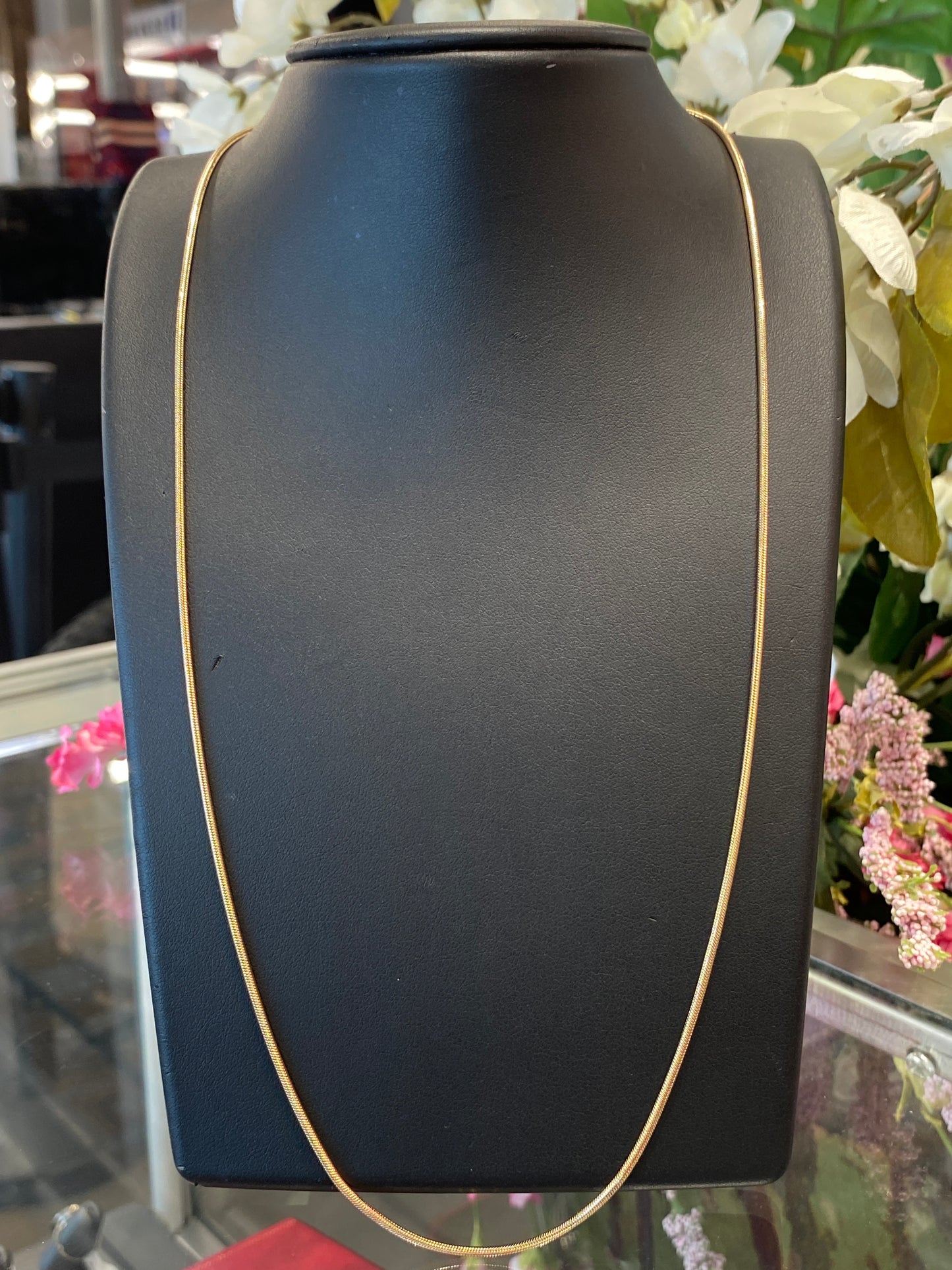 14k Yellow Gold Snake Chain