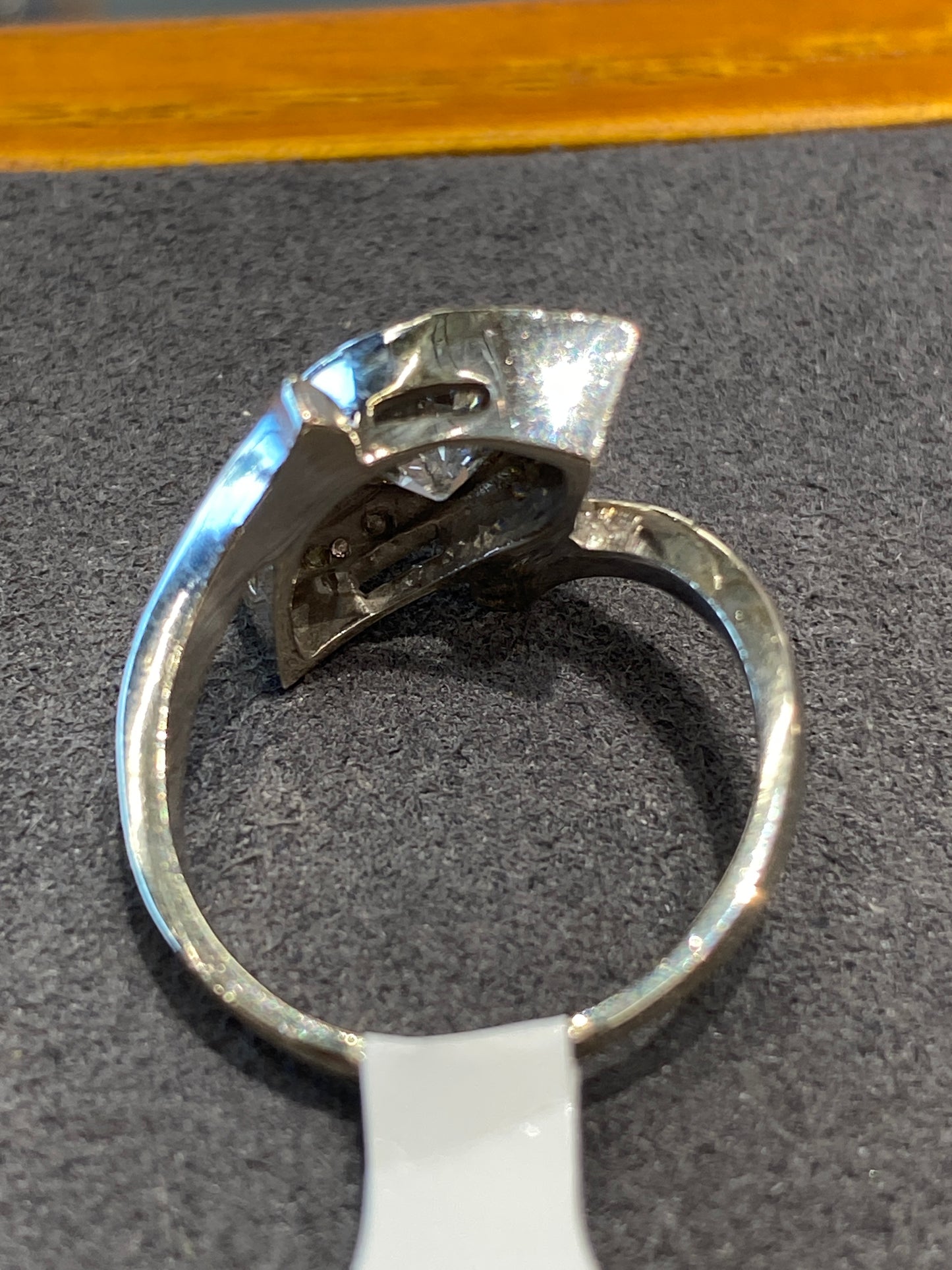 14k White Gold Diamond Ring