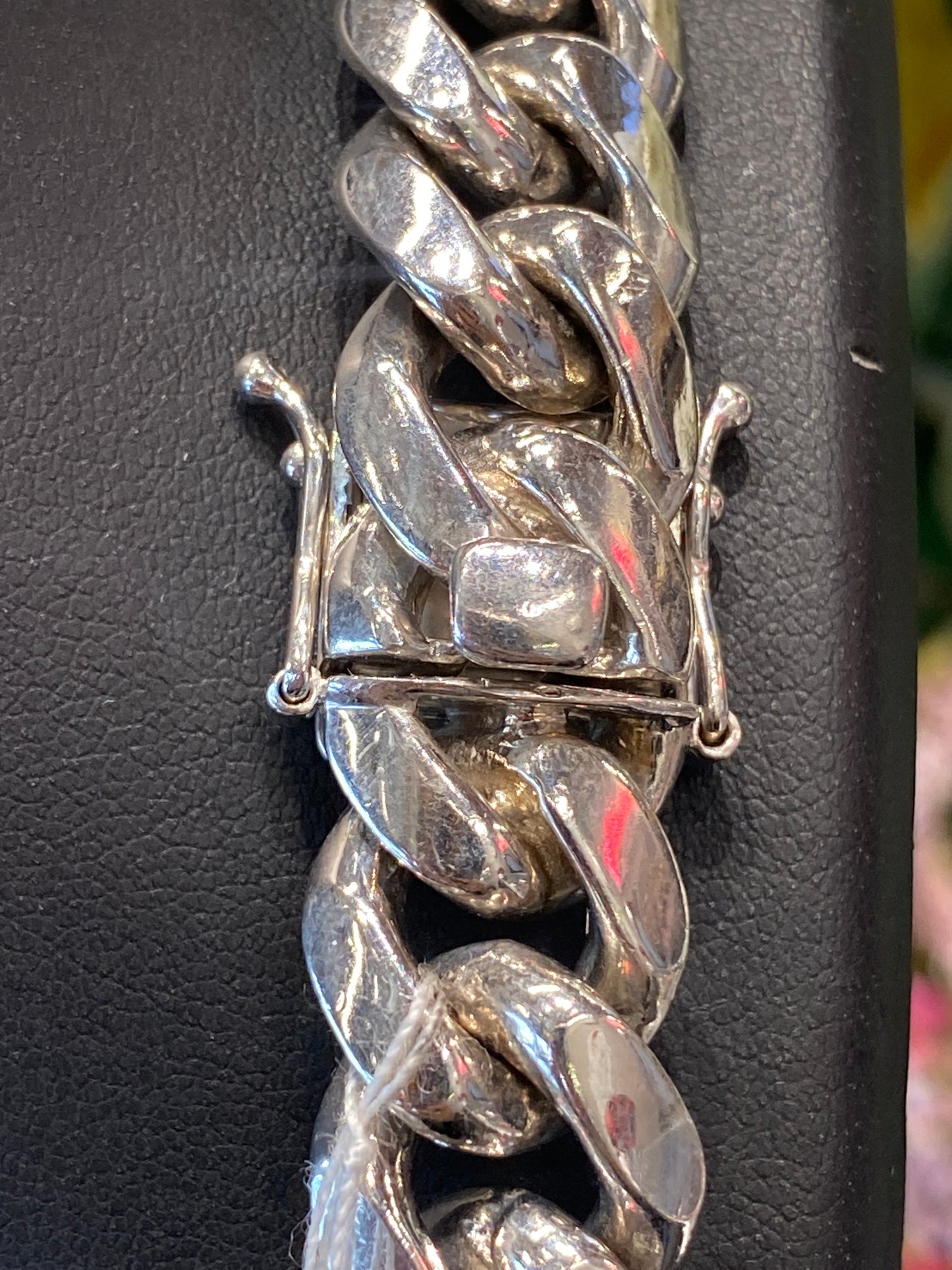 Silver Curb Chain