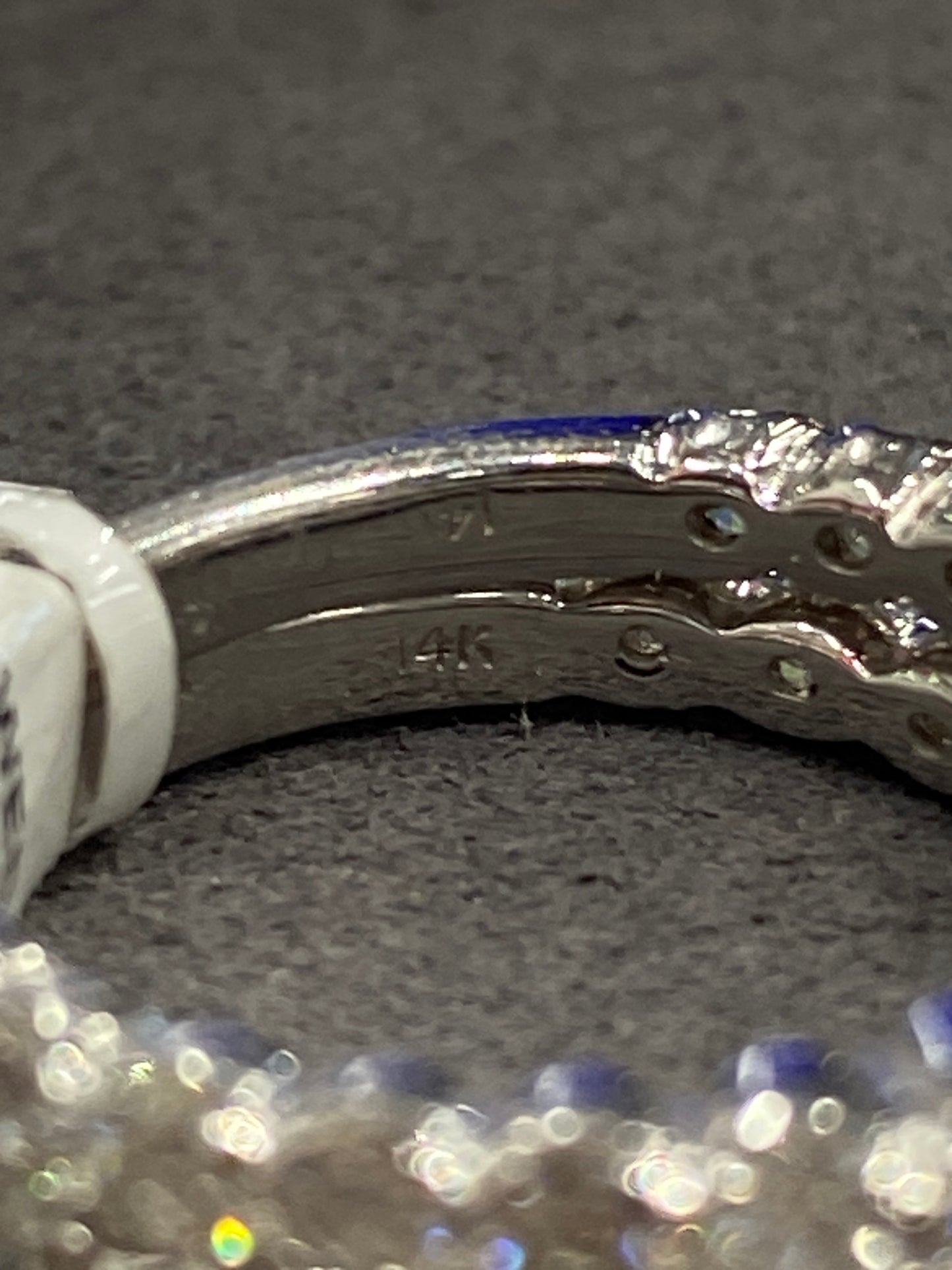 14k White Gold Diamond Wedding Set
