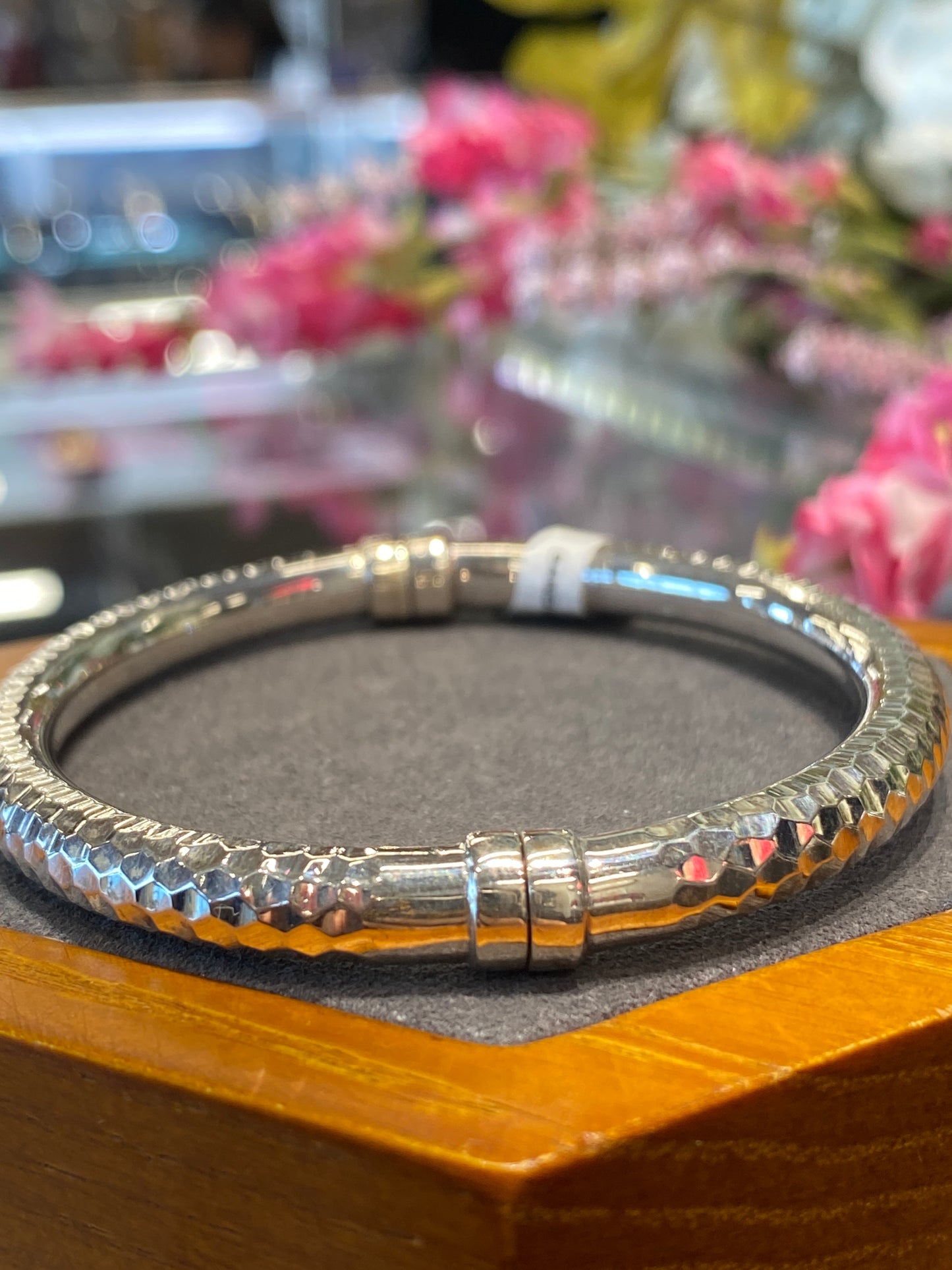 Silver Bracelet With Design