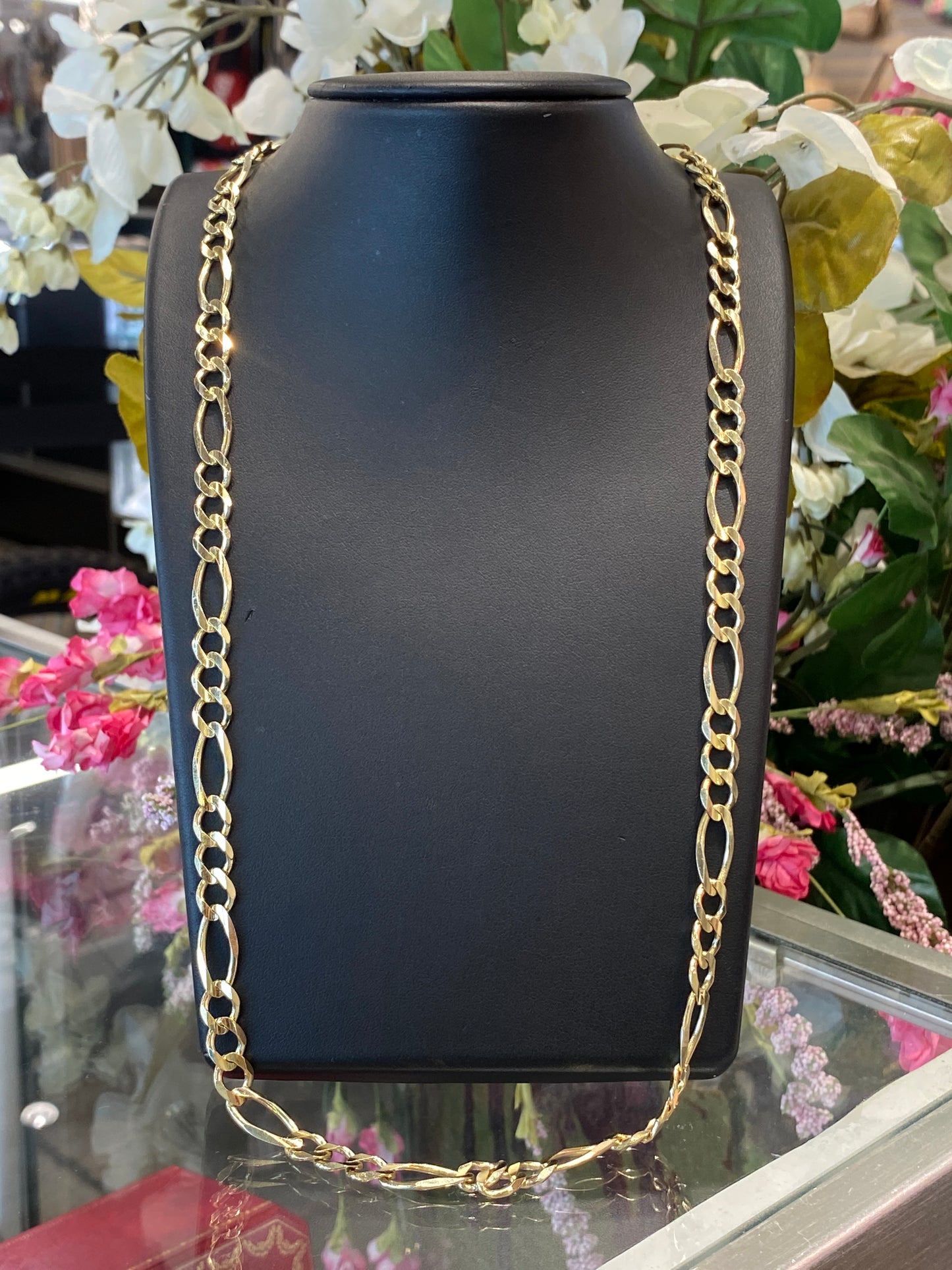 10k Yellow Gold Fígaro Chain