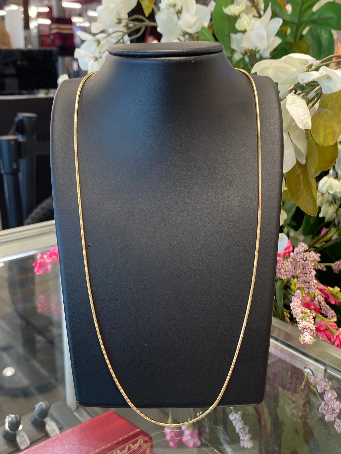 14k Yellow Gold Snake Chain