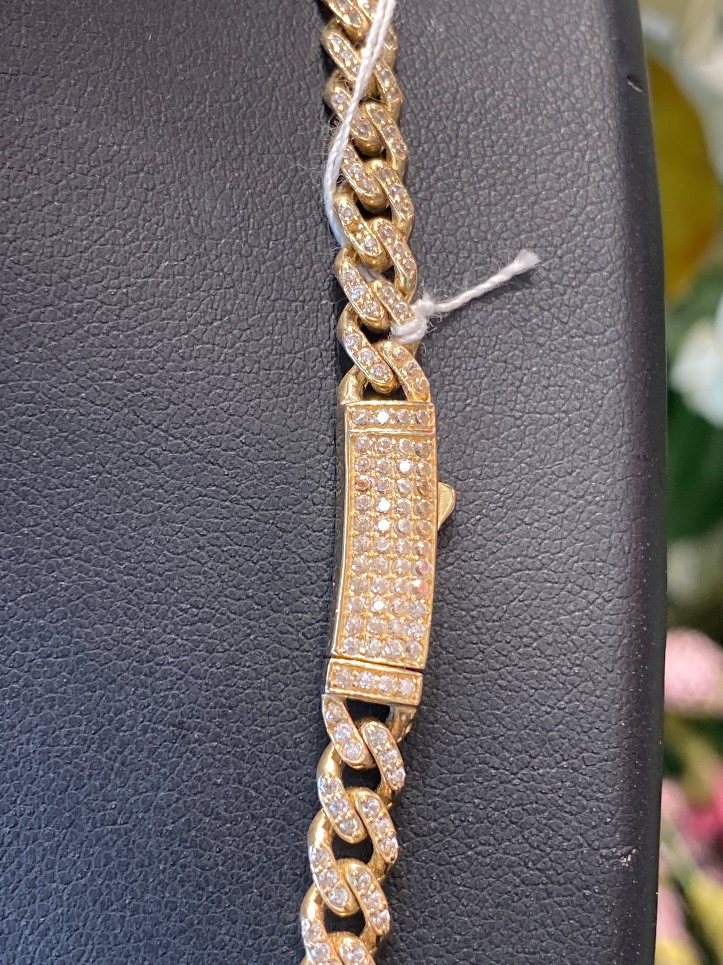 14k Yellow Gold Cuban Chain