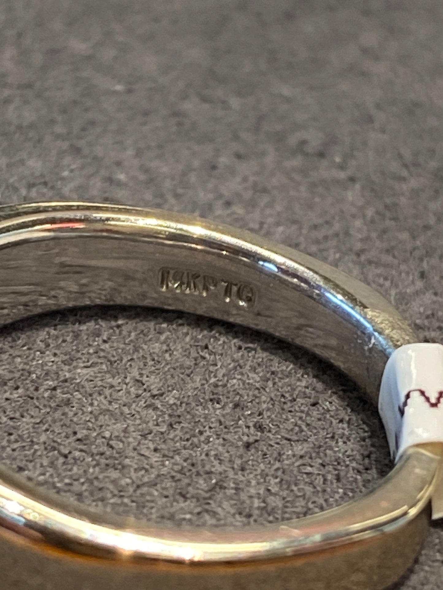 14k White Gold Engagement Ring