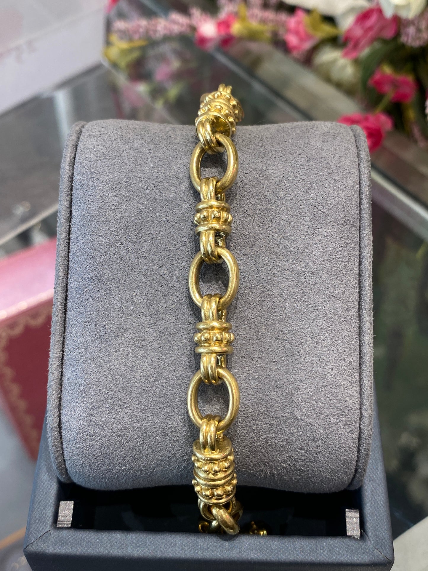 18k Yellow Gold Judith Ripka Bracelet
