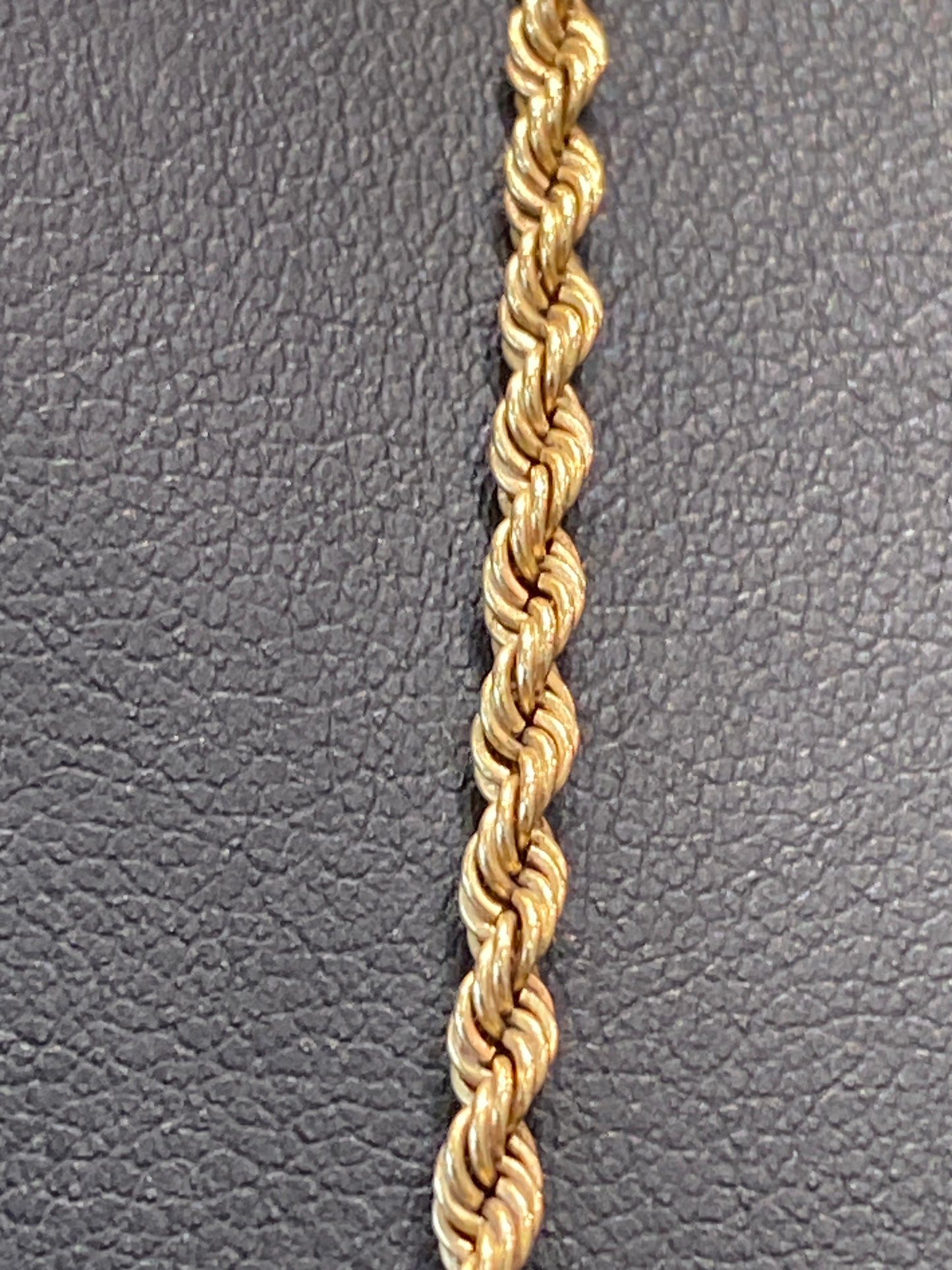 14k Yellow Gold Rope Chain