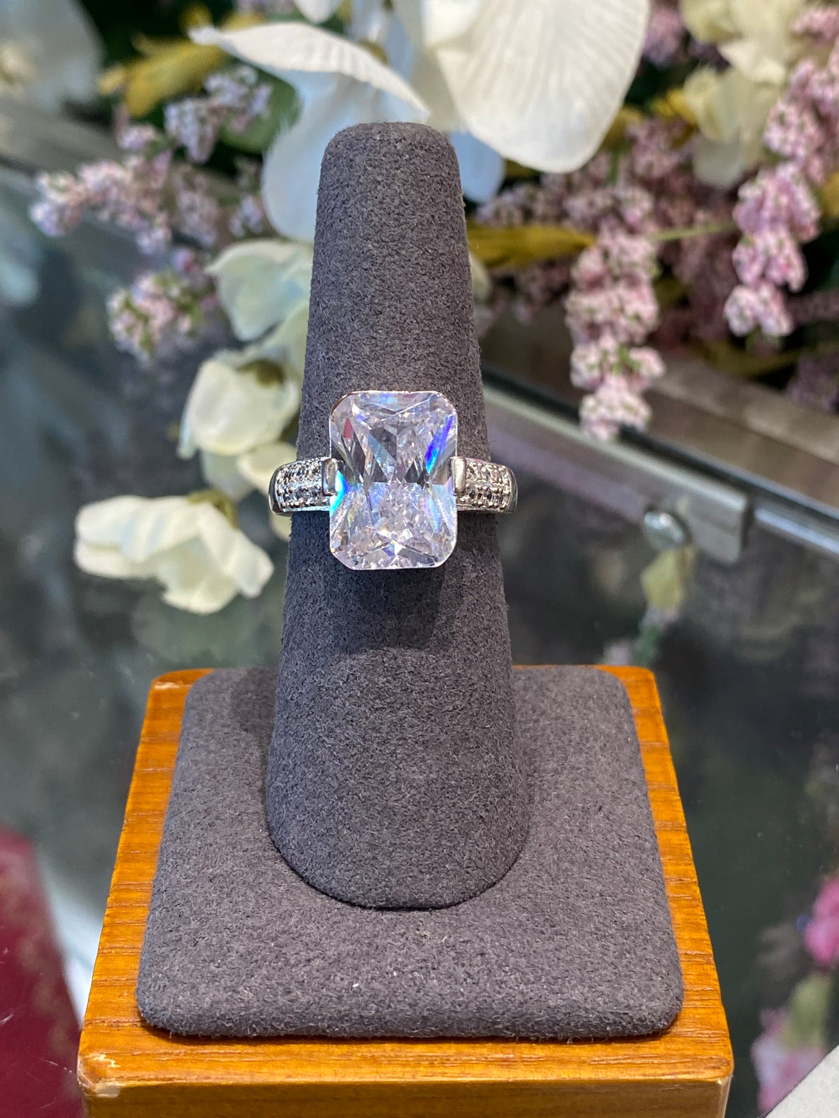 925 Silver Cubic Zirconia Ring