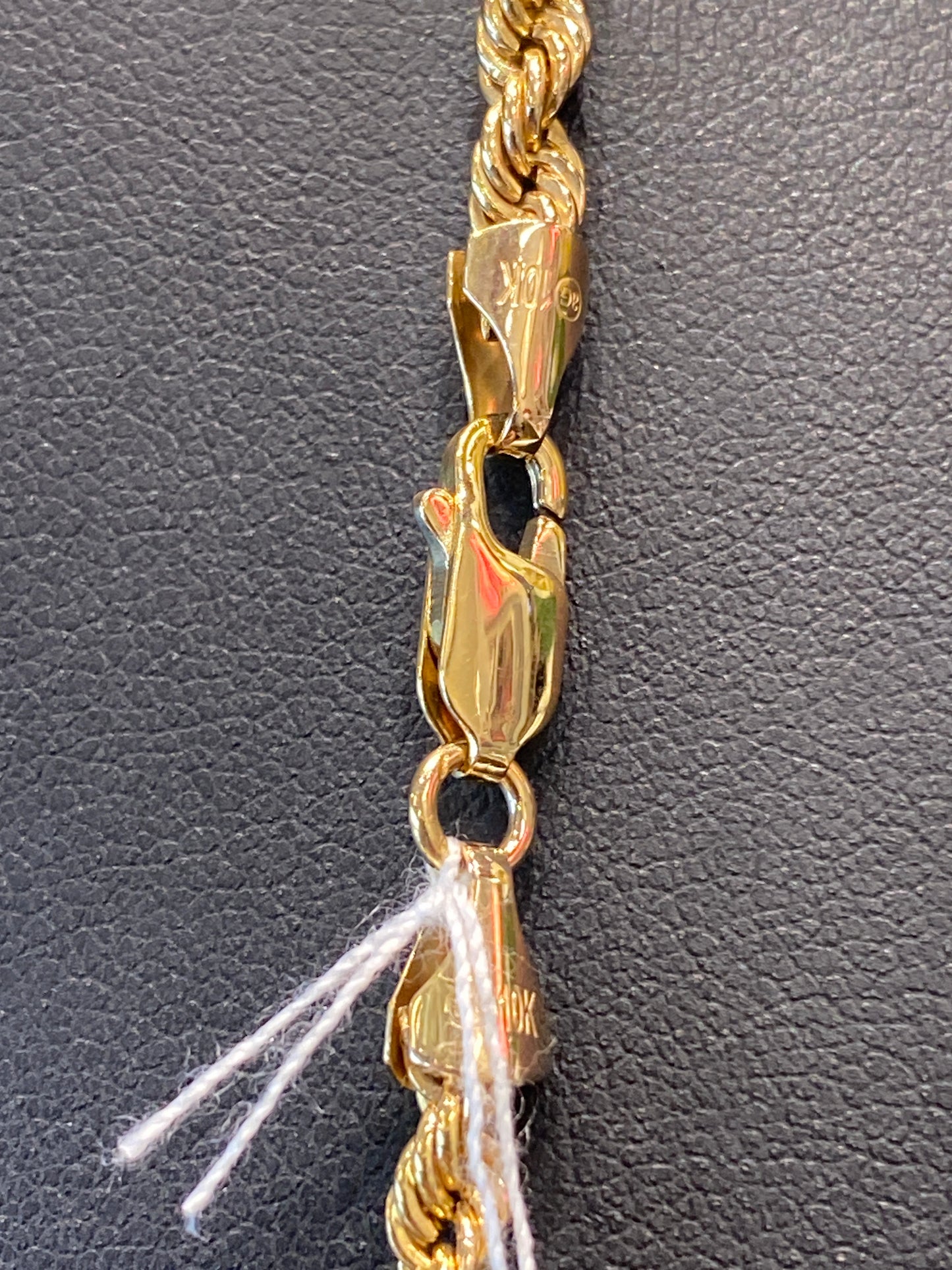 10k Yellow Gold Rope Chain