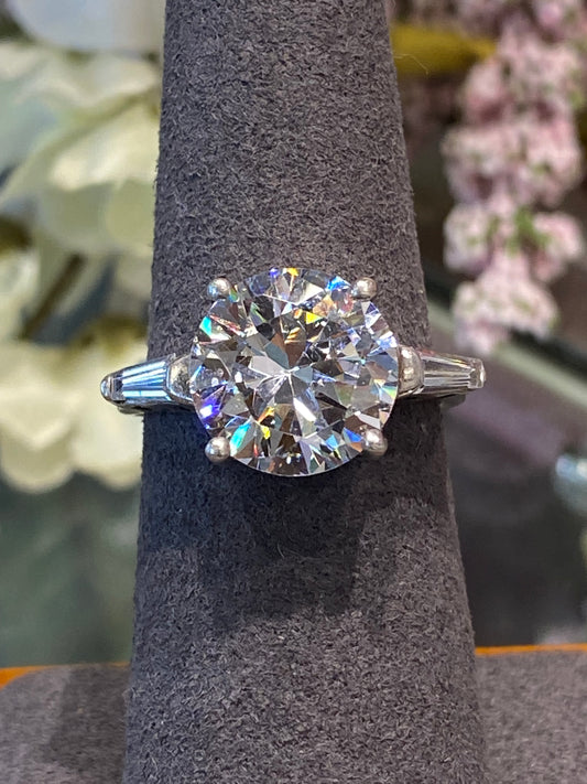 925 Silver Cubic Zirconia Ring
