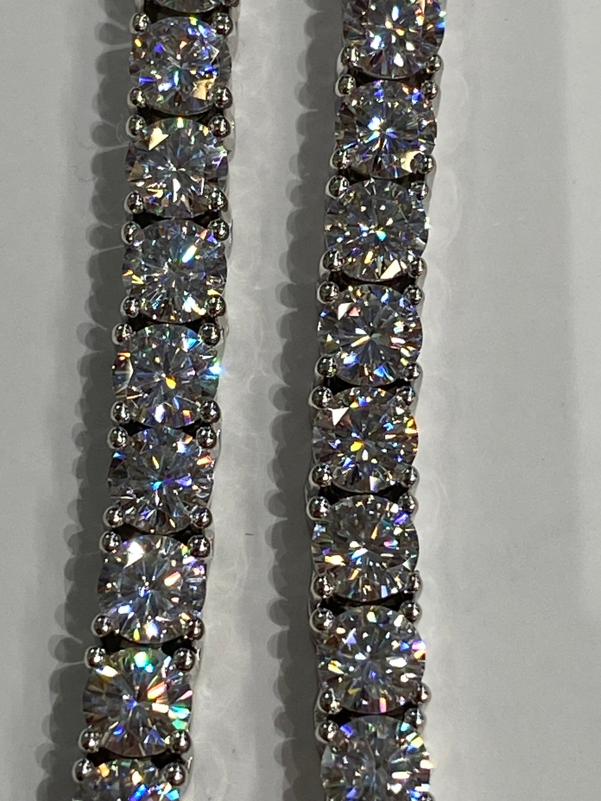925 Silver Moissanite Necklaces