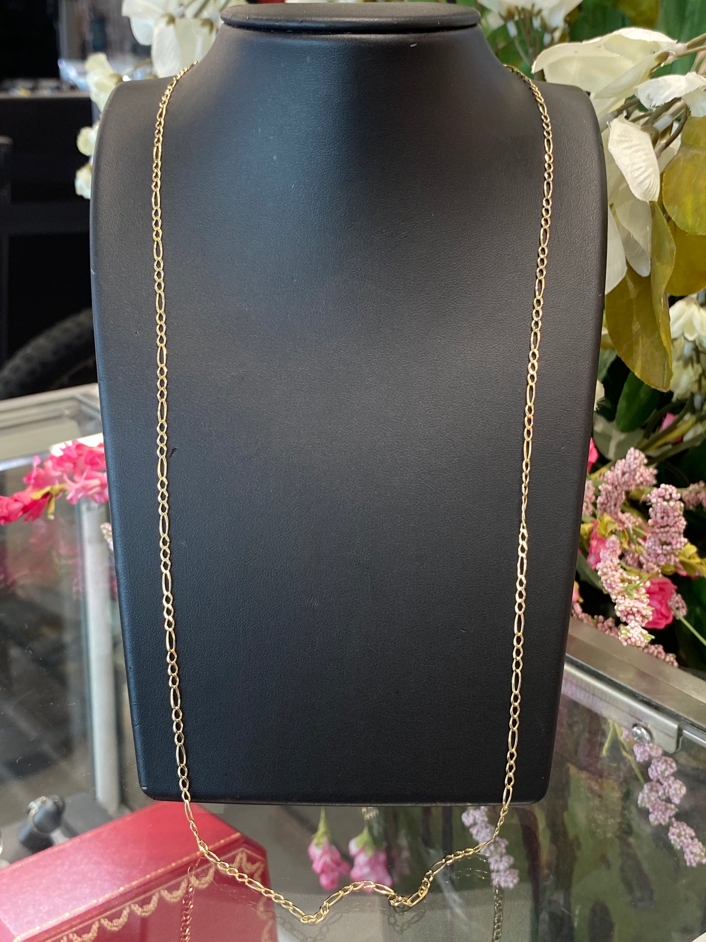 14k Yellow Gold Fígaro Chain