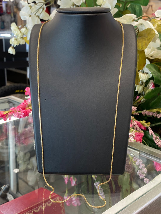 14k Yellow Gold Fashion Chain