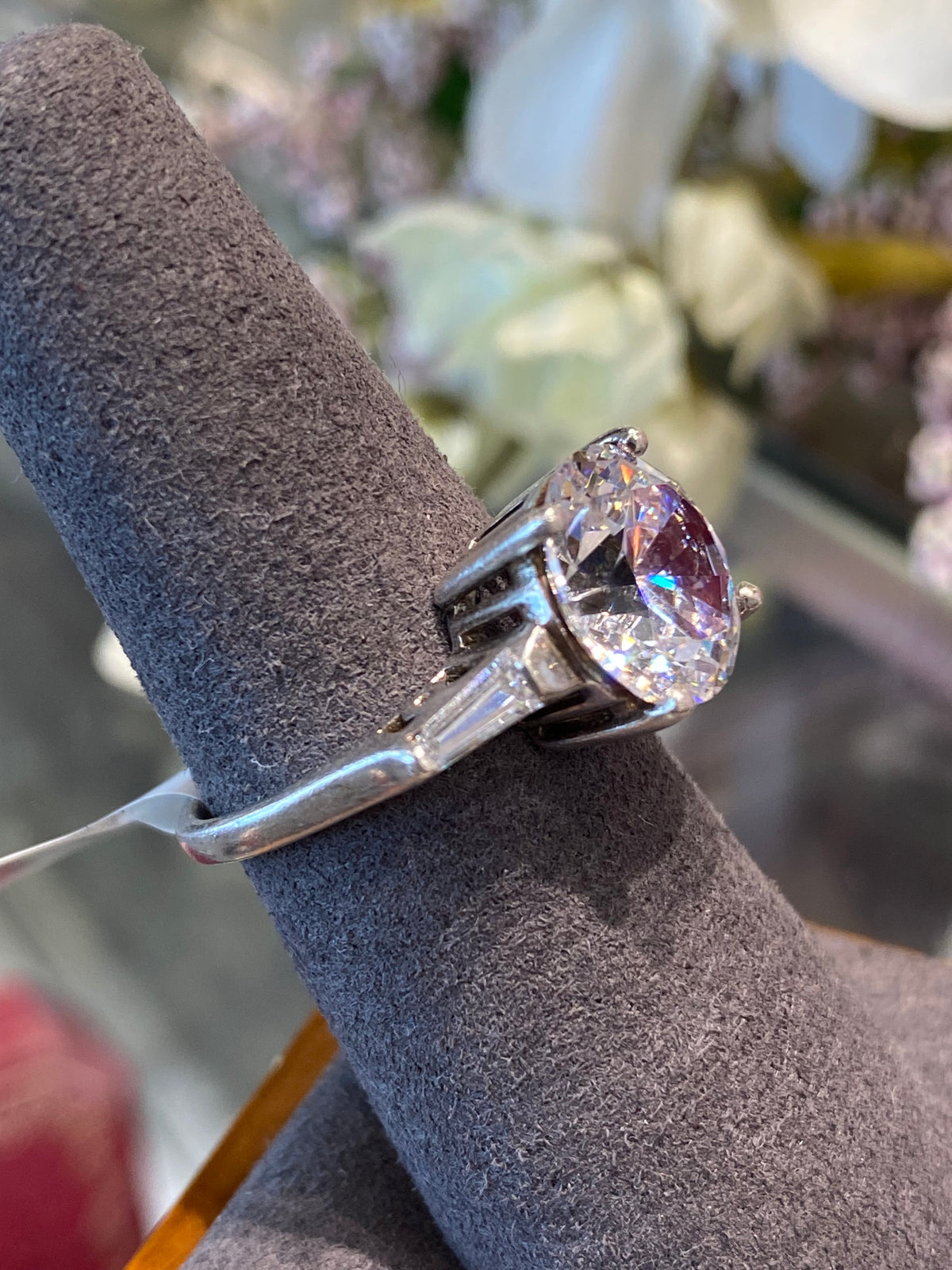 925 Silver Cubic Zirconia Ring