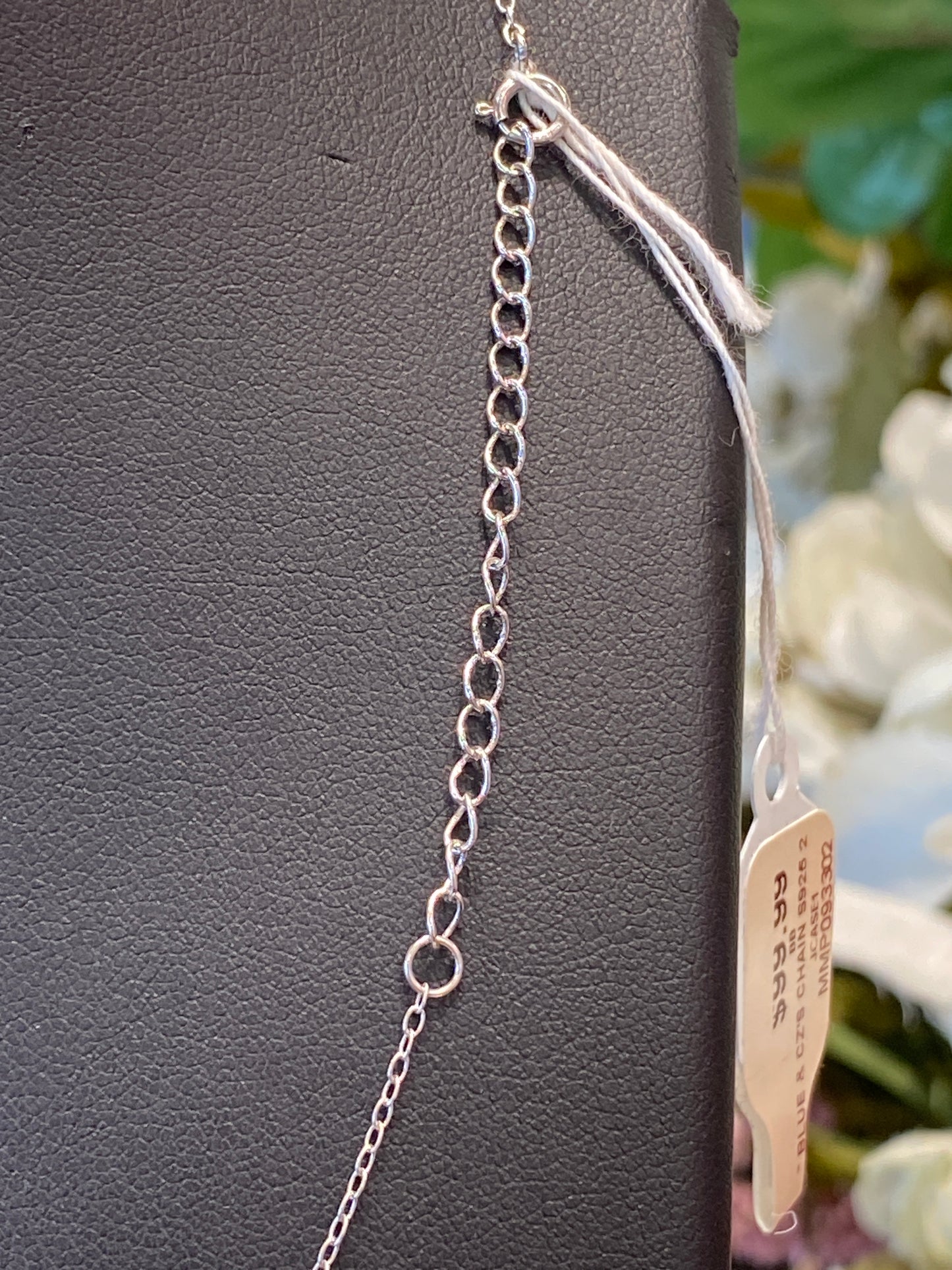Silver Chain W/ Eye Pendant